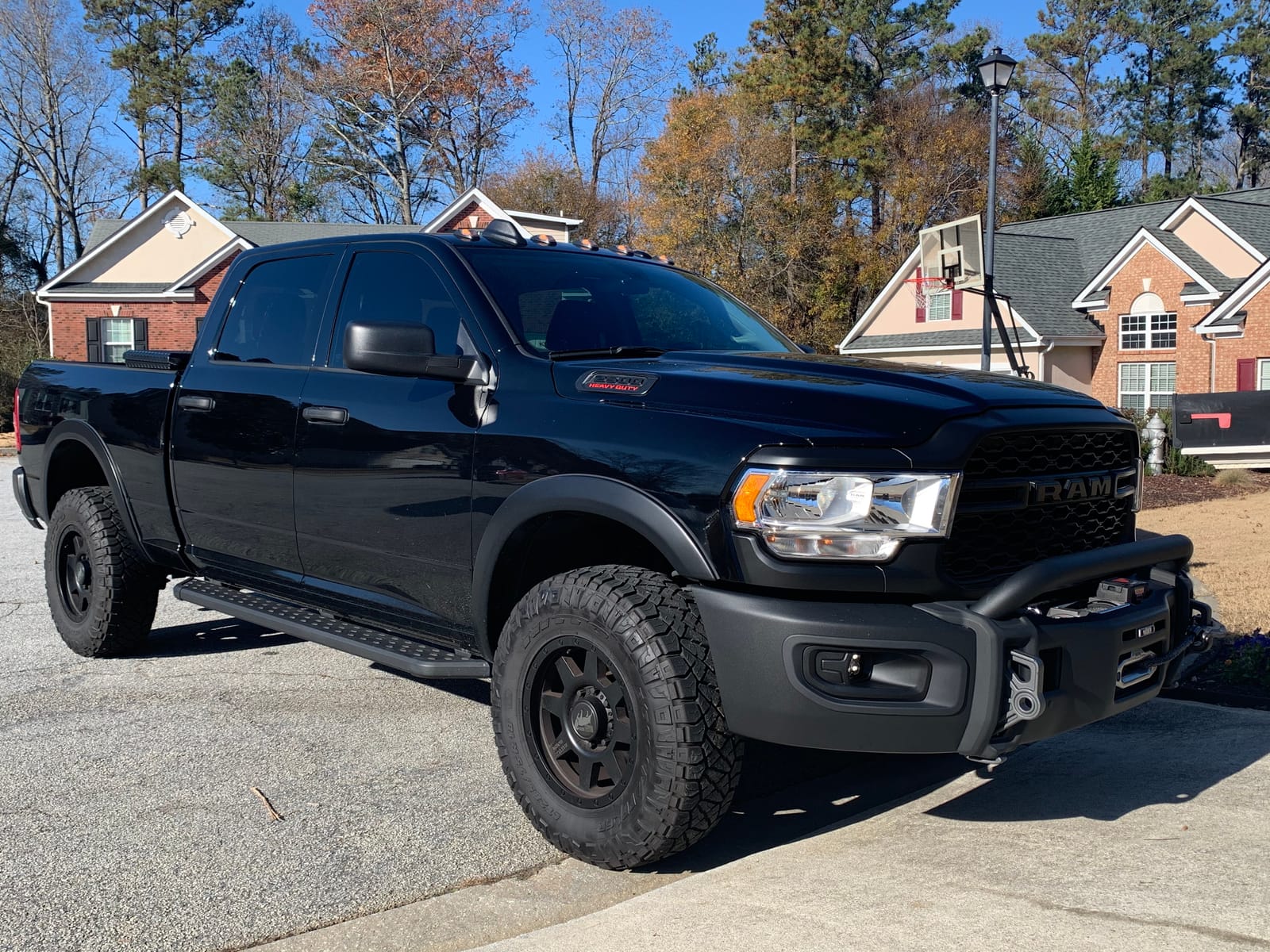 Bushwacker Pocket/Rivet Style Front & Rear Fender Flares | Fits 2019-2026 Ram 2500/3500, (Excludes Dually), Black | 4-Pcs. 50930-02 customer photo 2