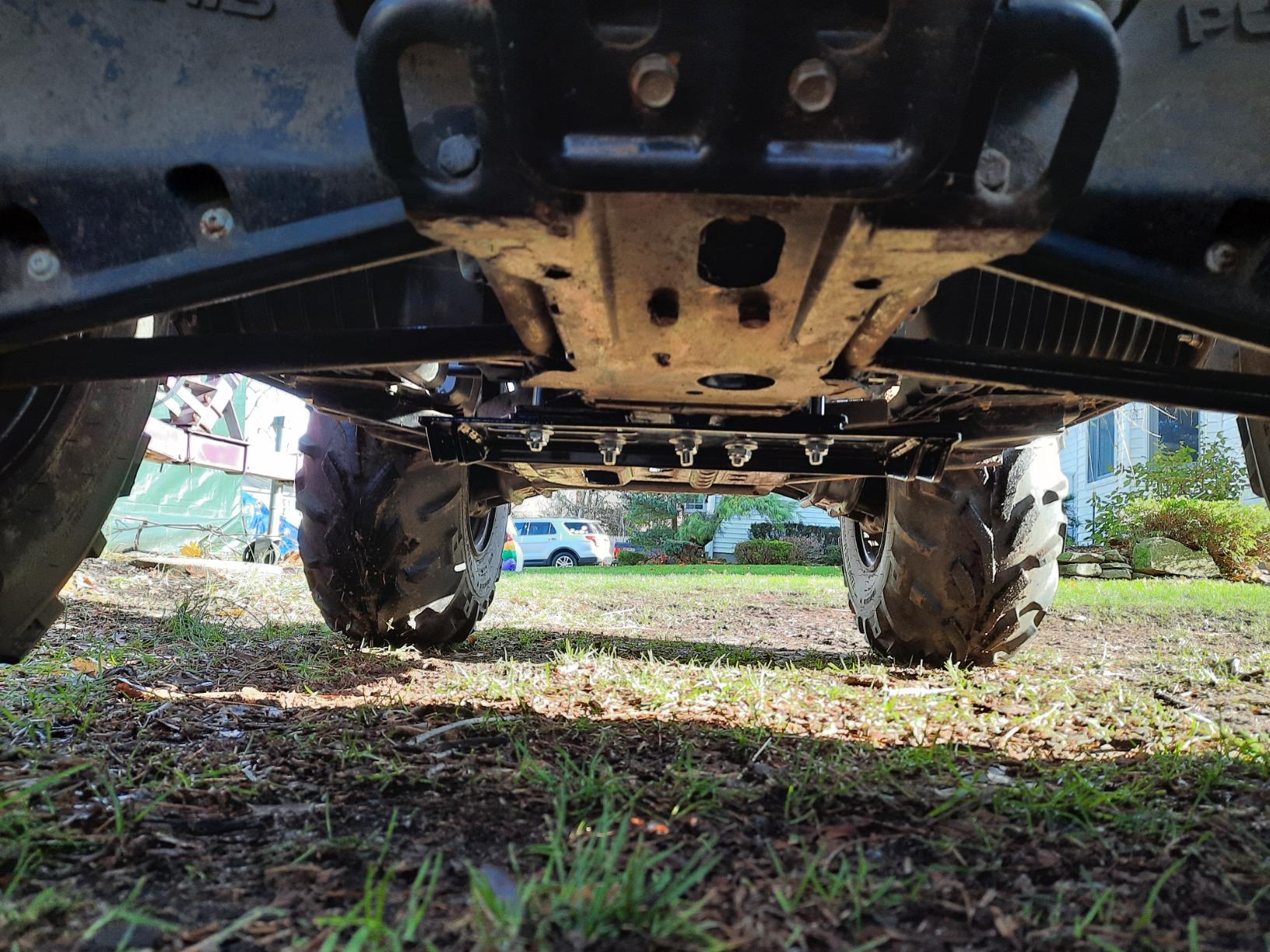 Extreme Max 5500.5094 Heavy-Duty UniPlow One-Box ATV Plow System with UniMount Kit - 60