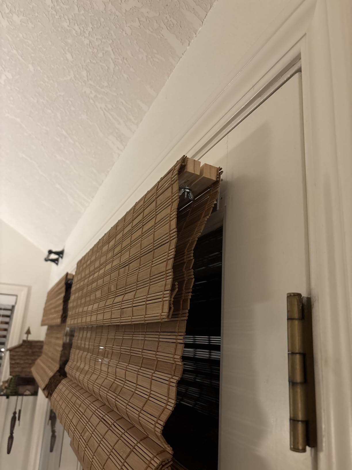 CHICOLOGY Bamboo Roman Shades - Customer Favorite Light Filtering Blinds for Windows, Premium Quality, Ideal for Home, Squirrel Brown, 34