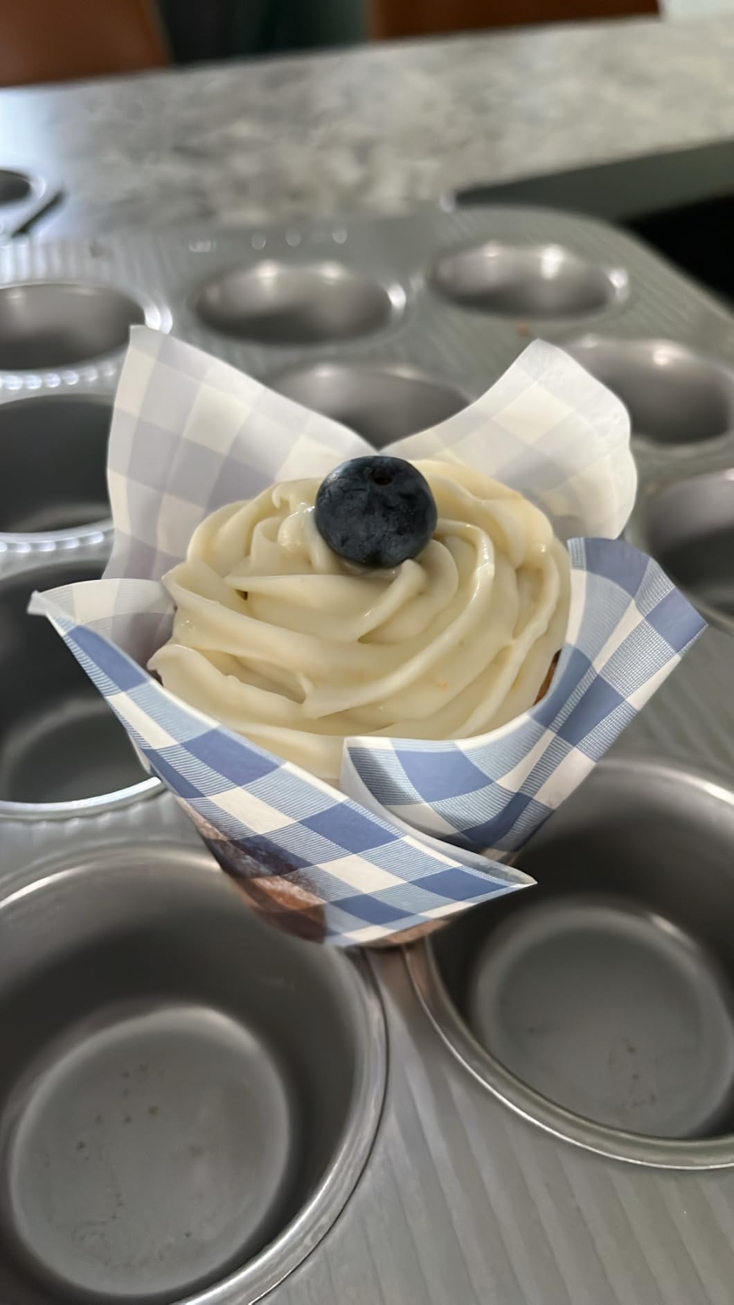 USA Pan Bakeware Muffin Pan, 12-Well, Set of 2, Aluminized Steel customer photo 2