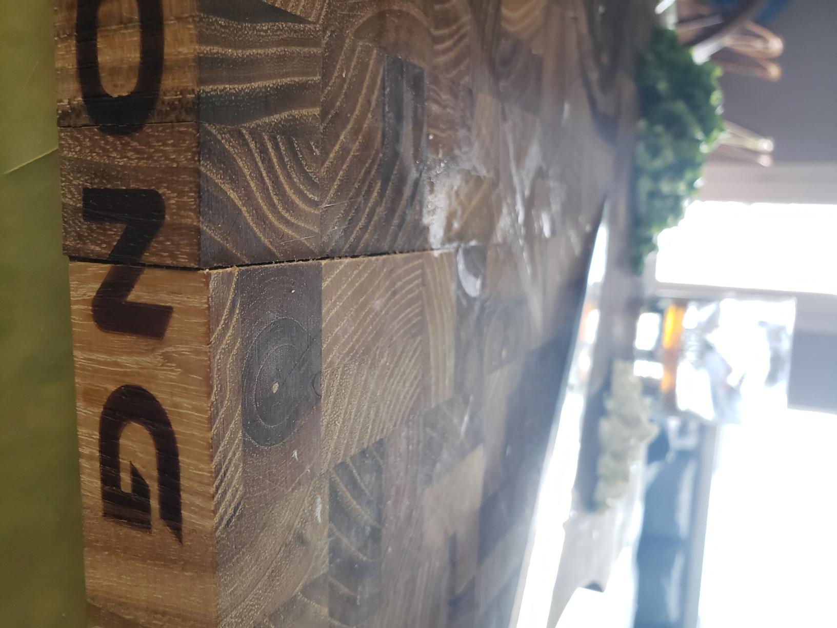 Dalstrong Massive XL Cutting Board - Lionswood End-Grain Teak - 25