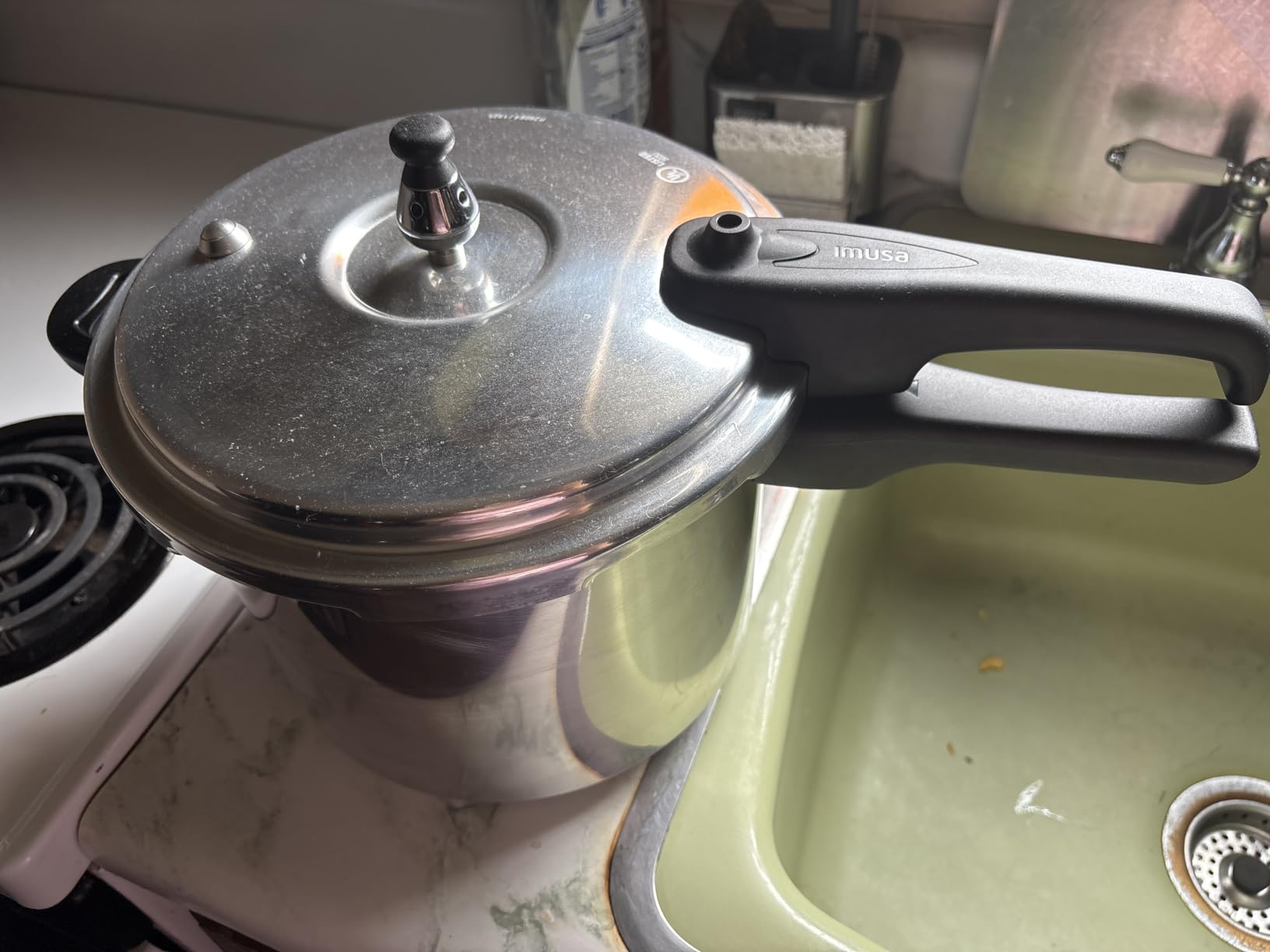 Barton 6.0 Quart Pressure Cooker Pot Release Valve Aluminum Canning Cooker customer photo 2