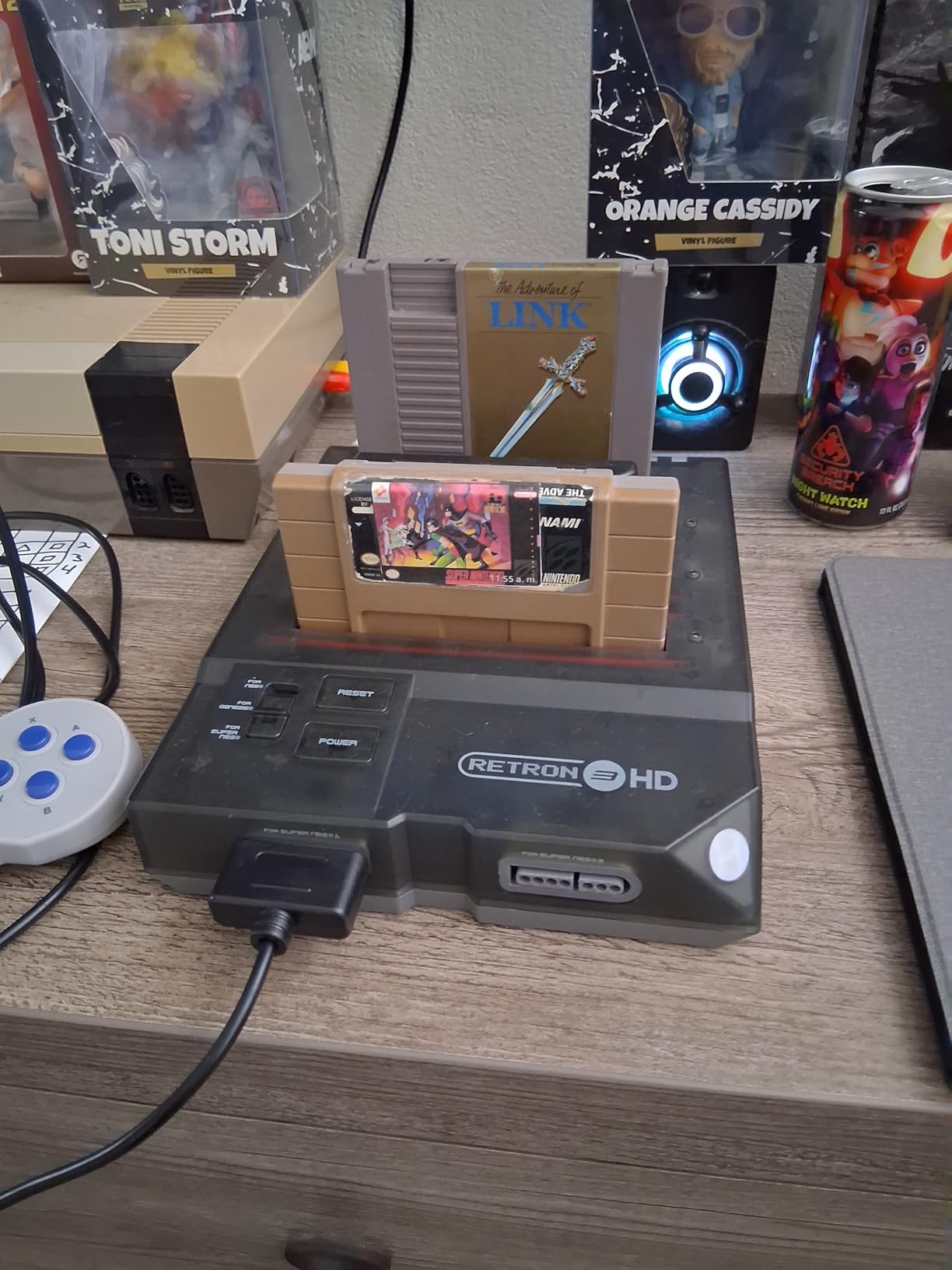 Hyperkin RetroN 3 HD 3-in-1 Retro Gaming Console for NES, Super Famicom, and Genesis/Mega Drive (Space Black), M03888-SB - Sega Genesis customer photo 2