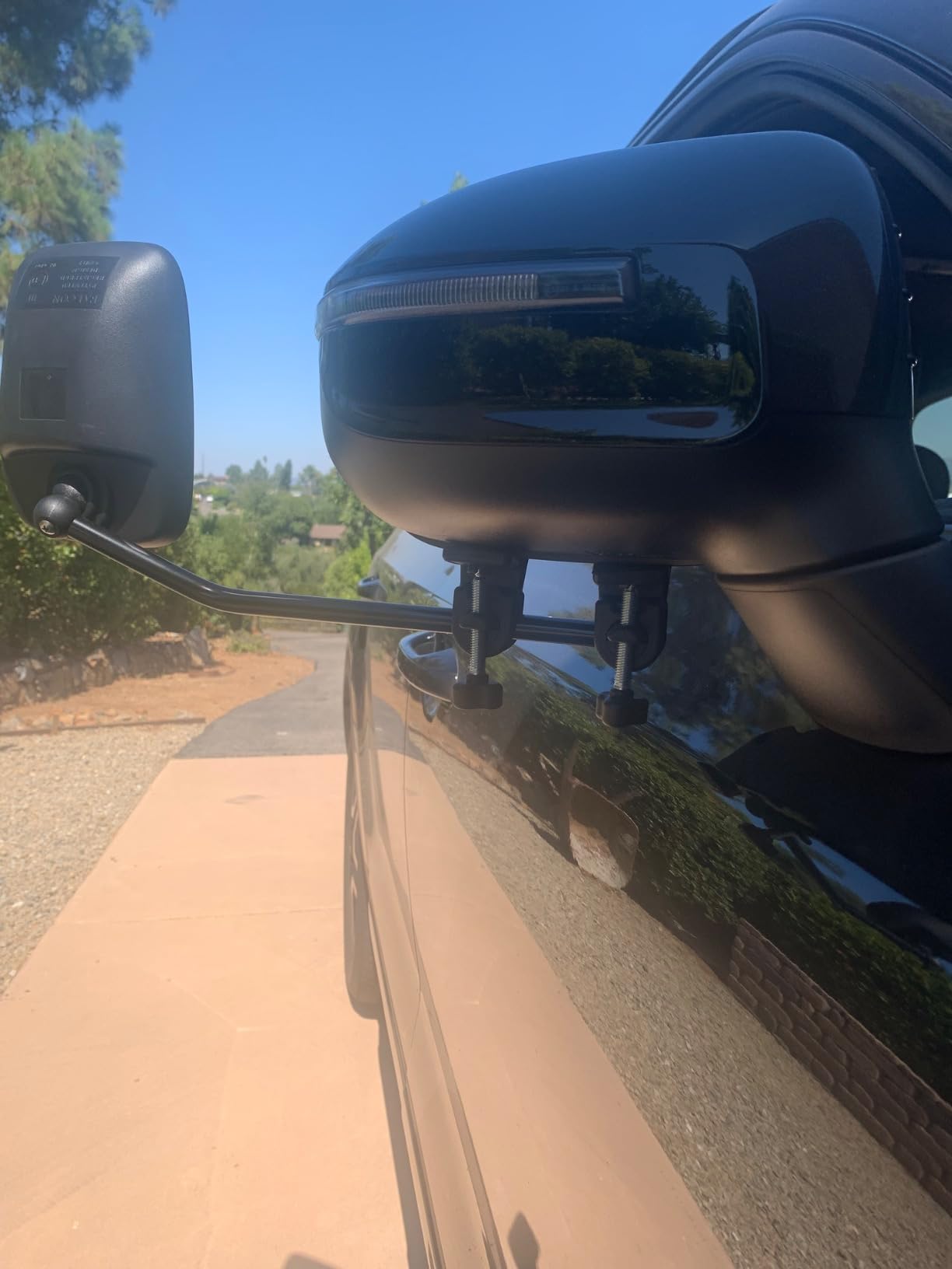 Milenco MIL-4381 Falcon Towing Mirrors - Pair customer photo 1