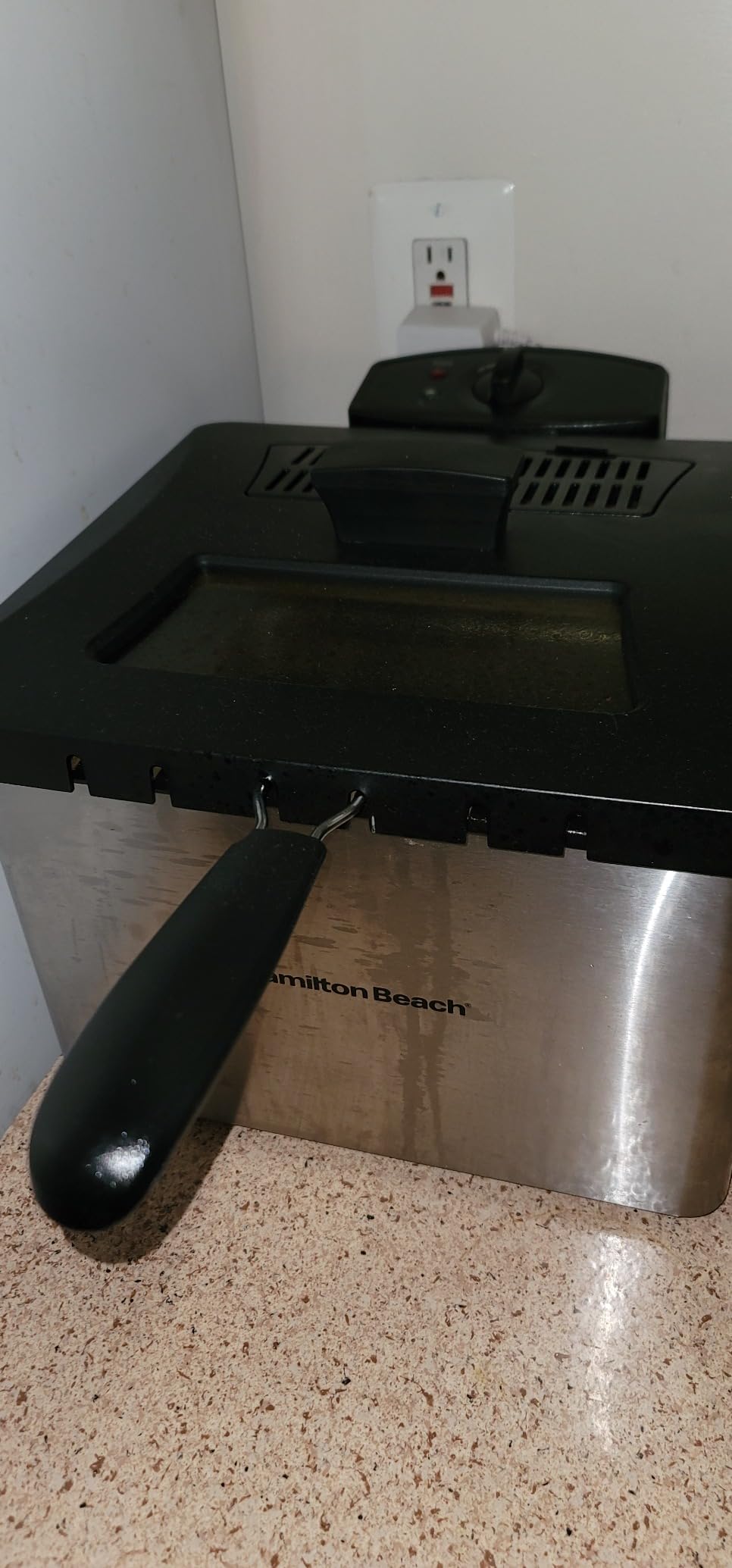 Hamilton Beach Professional Style Electric Deep Fryer With Basket | 5 Liter / 21 Cup Oil Capacity | 1800 Watts | Stainless Steel | 35042 customer photo 2