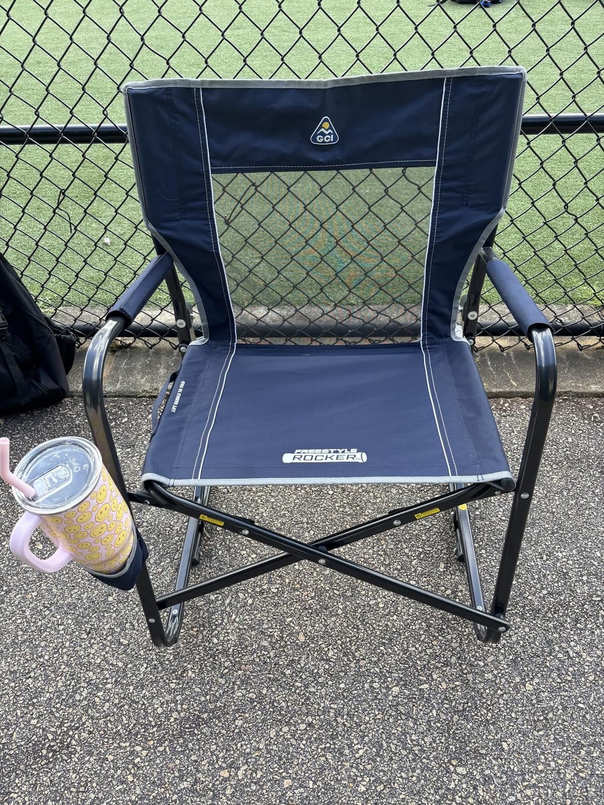 GCI Outdoor Freestyle Rocker Camping Chair - Black customer photo 2