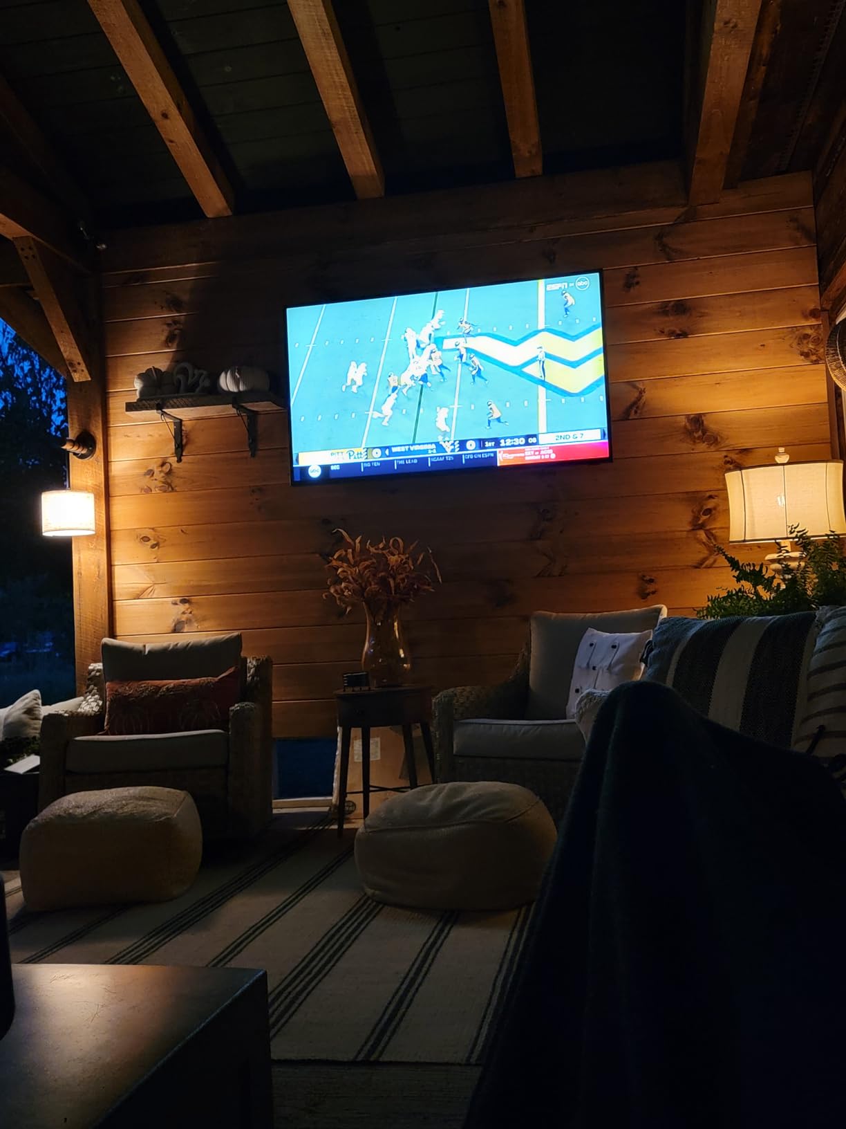 SAMSUNG 65-inch Class QLED 4K The Terrace Partial Sun Outdoor, Direct Full Array 16x, Quantum HDR 32x, Weatherproof, Wide Viewing Angle Smart TV w/ Alexa Built-in (QN65LST7TAFXZA) customer photo 2