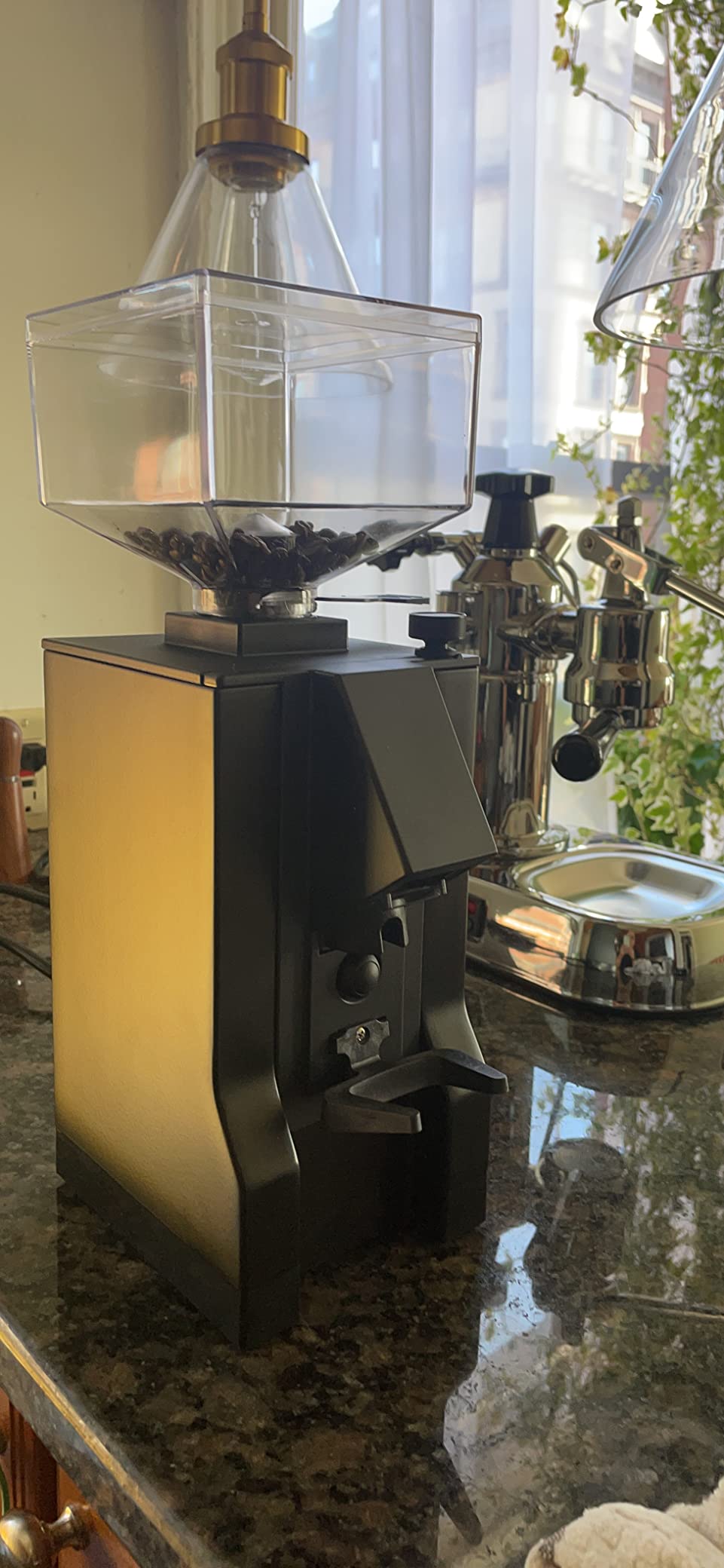 Eureka Mignon Notte Espresso Grinder, Black customer photo 1