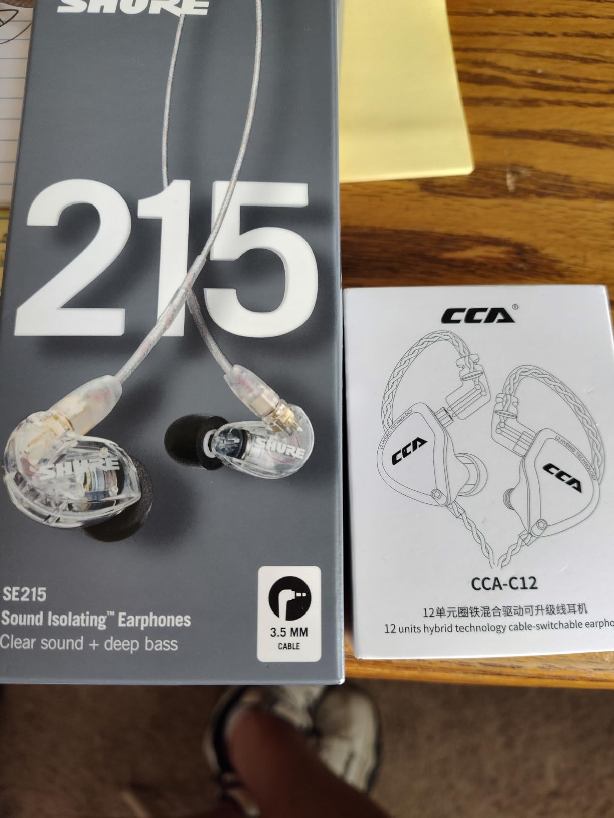 CCA C12 in Ear Monitor Headphones 5BA 1DD Hybrid HiFi Gaming IEM Earphones Noise Isolating Stereo Wired Earbuds for Musicians Audiophile Singers DJ customer photo 1