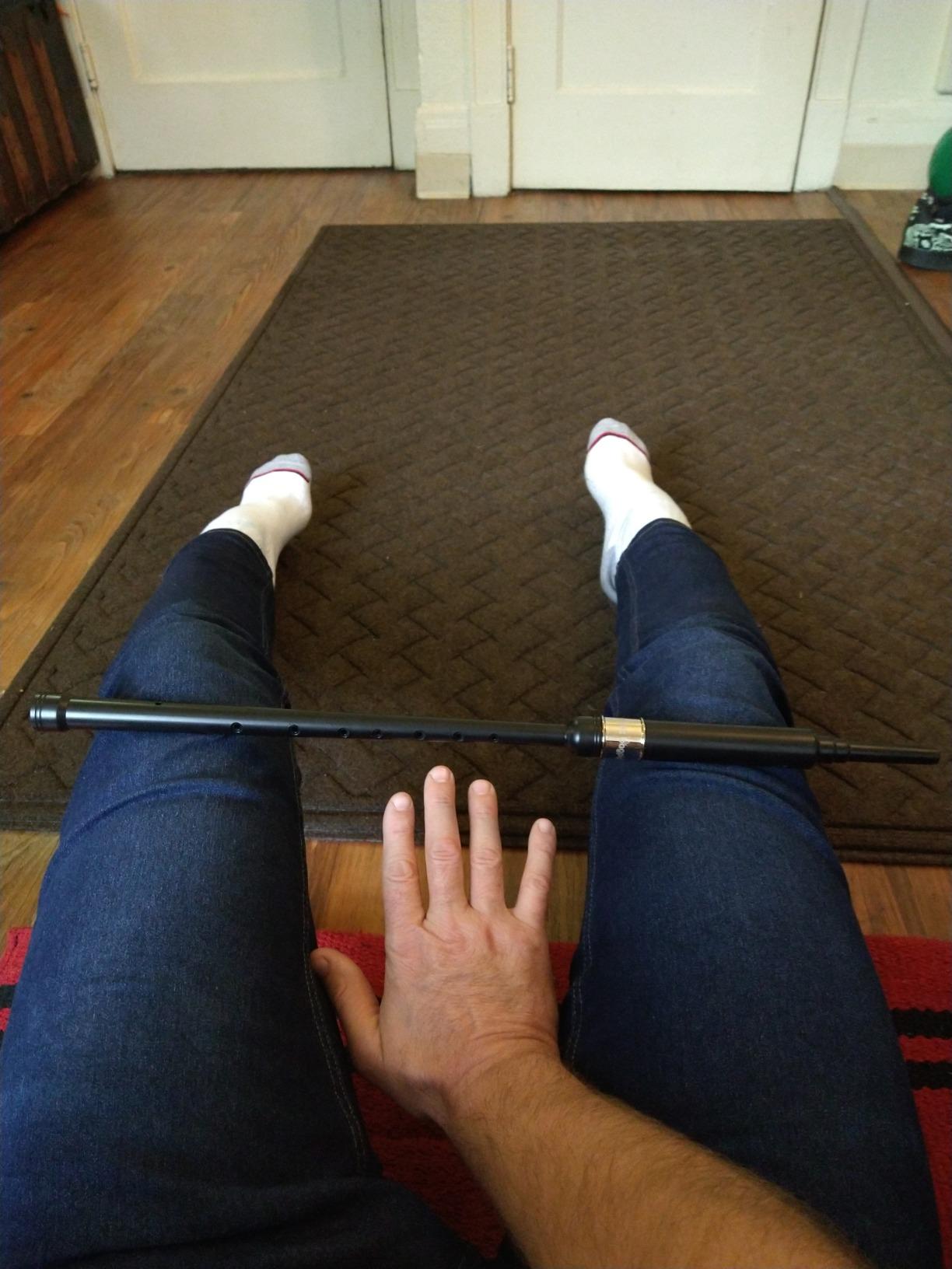 Bagpipe Practice Chanter Bagpipes Tutor Book 2 Reeds | 20.5in Nickel Plated Ferrule Bagpipes Beginners Adult Piping Institute RG Hardie Barefoot bagpiper bagpipe lessons McCallum customer photo 1