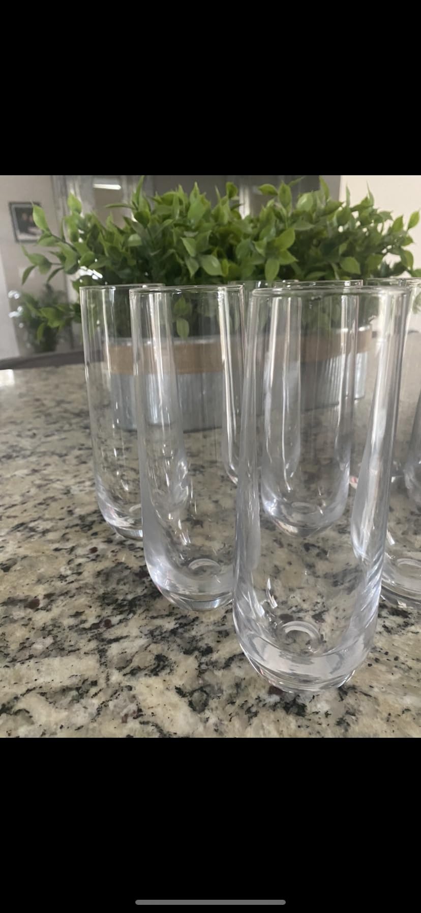 JoyJolt Milo Stemless Champagne Flutes Set of 8 Crystal Glasses customer photo 1