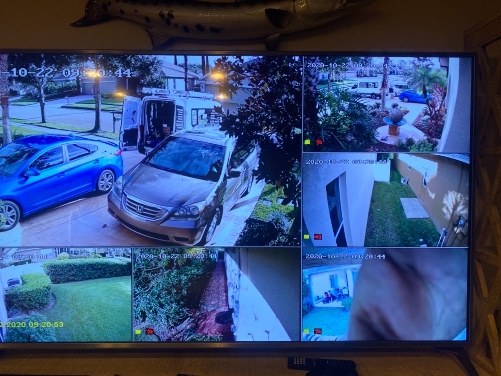 ZOSI 5MP 8CH PoE Home Security Camera System, 8X 4MP Metal Cameras, 2TB HDD | IP66 Weatherproof, Human Detection, 100ft Night Vision, H.265+ 5MP NVR with 2TB HDD, for 24-7 Video & Audio Recording customer photo 1