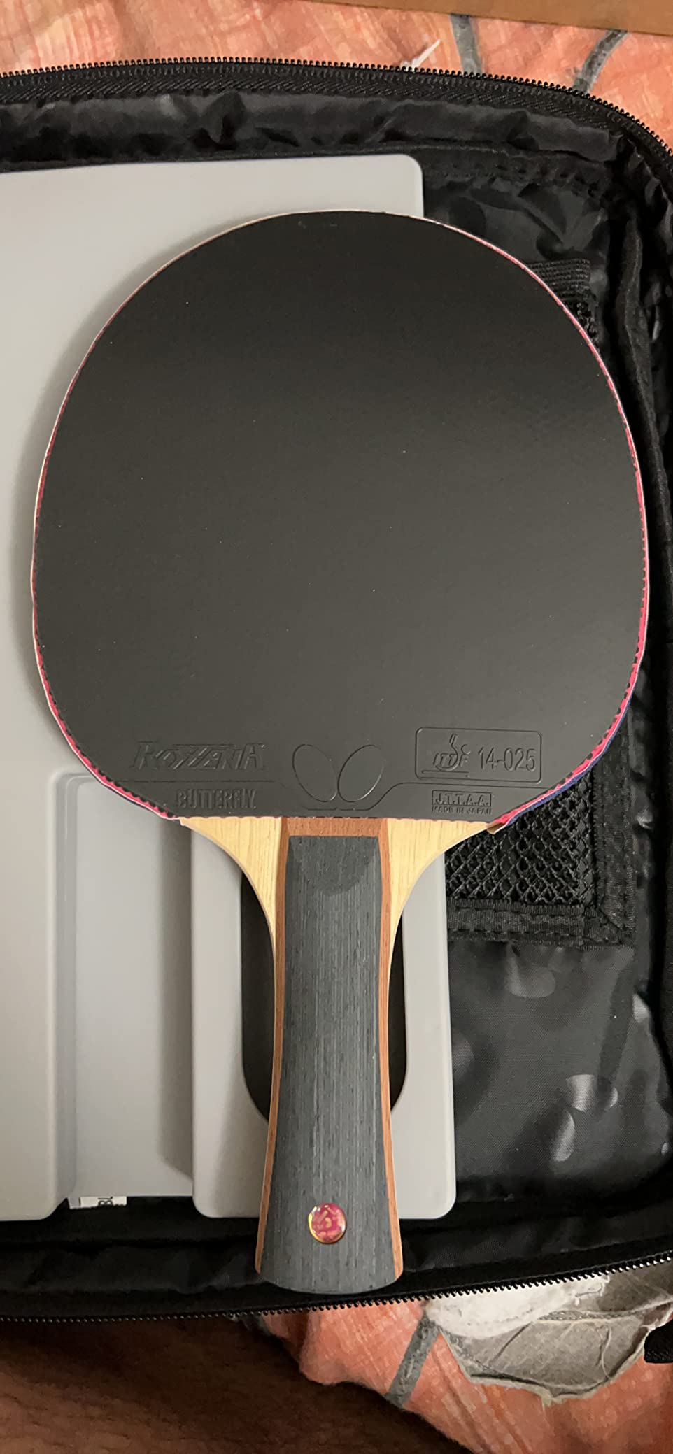 Butterfly TB Pro-Line Table Tennis Rackets - Medium Fast Blade And Rubber Combination Which Includes A Free Racket Case - Recommended For Advanced Level Players - Butterfly Pro-Line Series customer photo 1