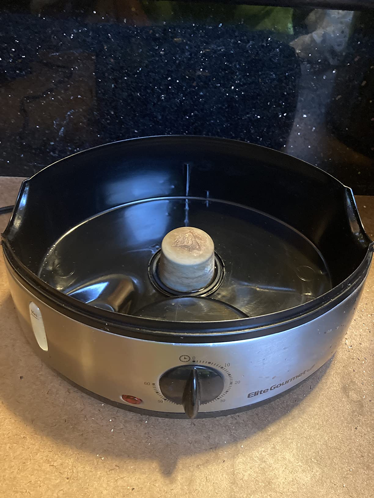 Elite Gourmet Electric Food Steamer, 3-Tier BPA-Free, 9 Qt, Stainless Steel | 800W with auto shut-off 60-min timer - nested basket trays for rice, vegetables & seafood customer photo 1