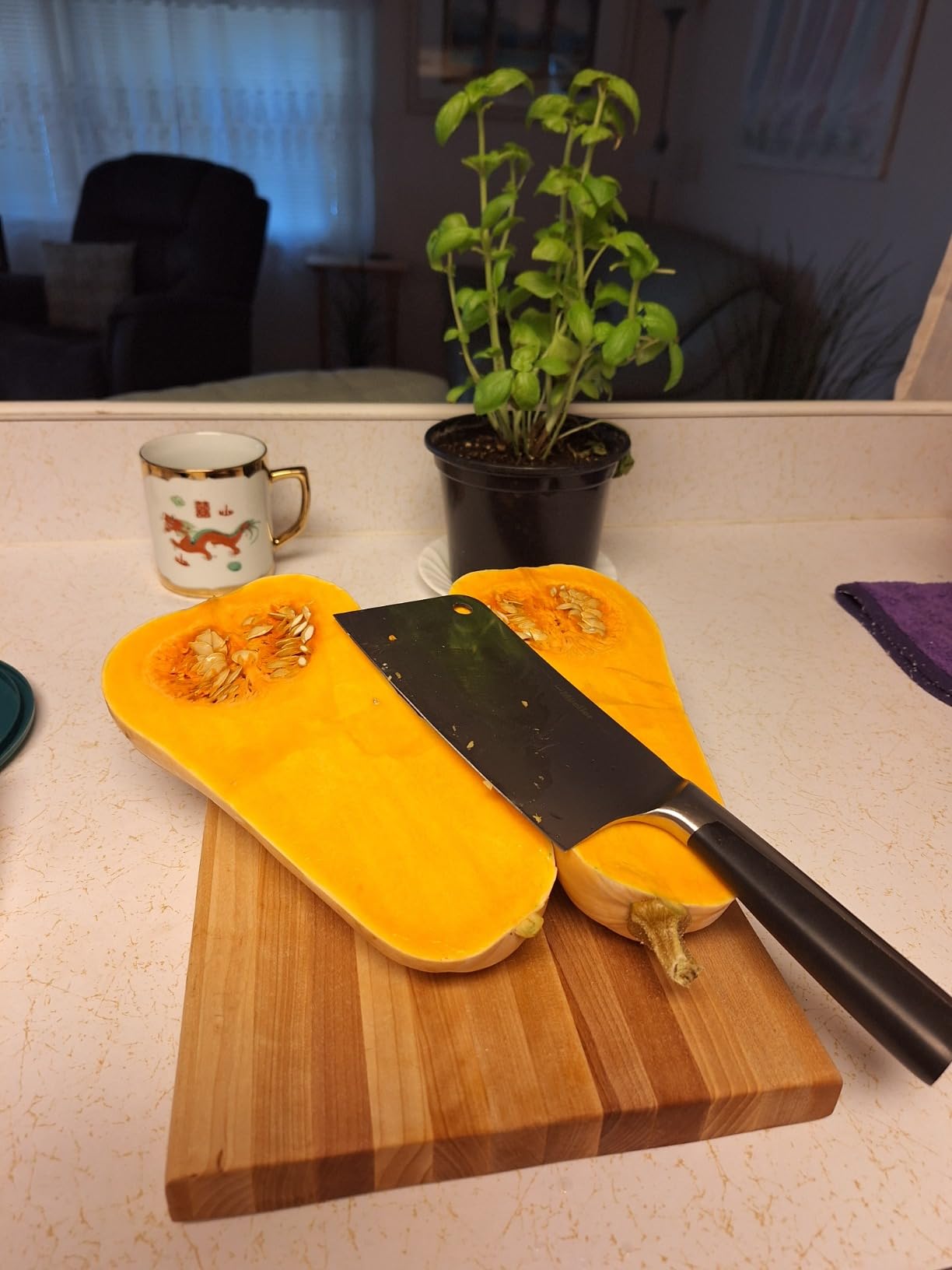 Mueller 7-Inch Meat Cleaver Butcher Knife, German High Carbon Steel | Laser-Tested Razor-Sharp Blade, For Meat & Vegetables, Home & Restaurant Use customer photo 1