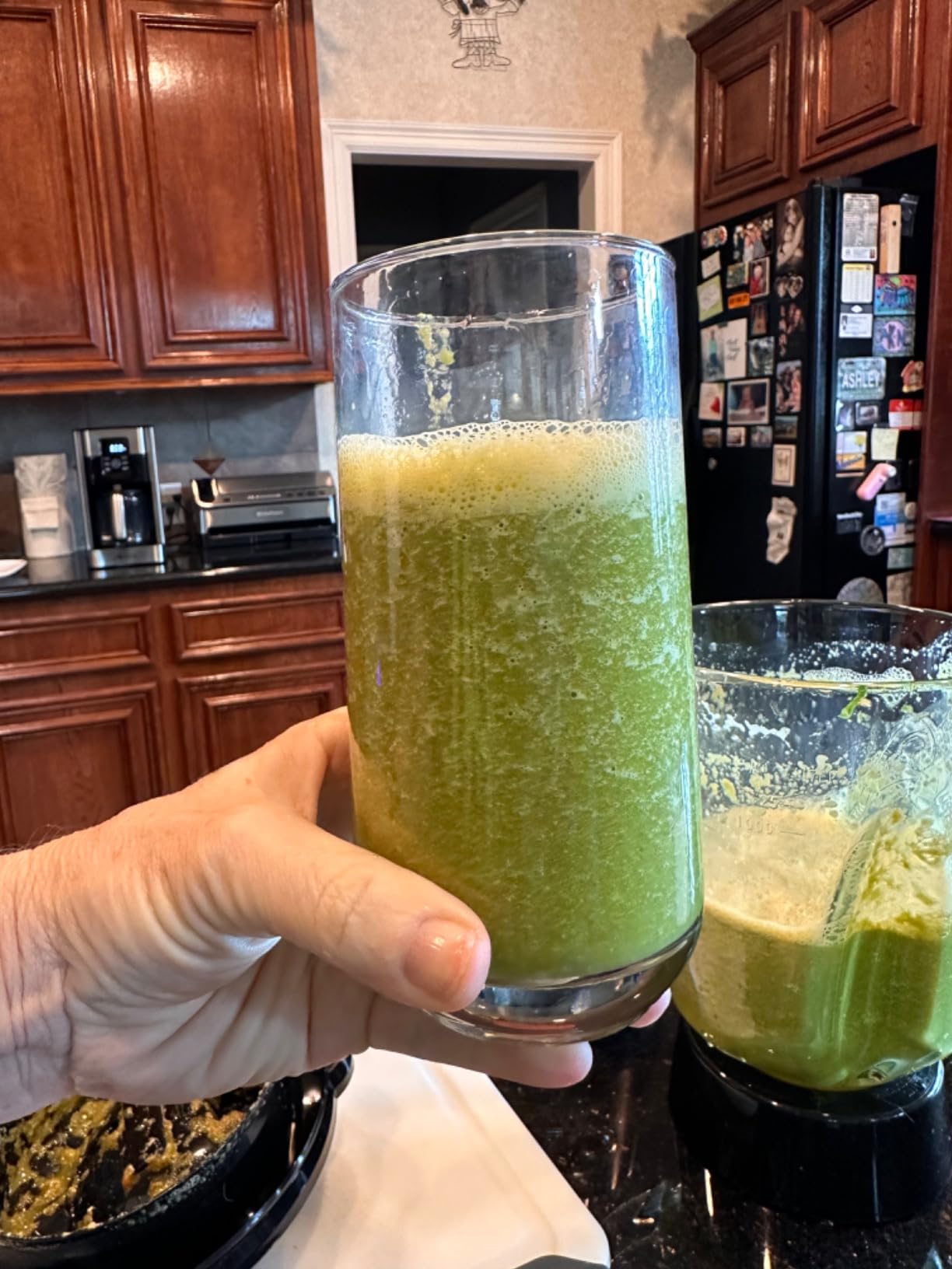 Hamilton Beach Quiet Blender for Smoothies With Wave Action System | 40 oz. Glass Jar | Quiet Design | Stainless Steel Ice Sabre Blades | 800 Watts | Black | 58175J customer photo 2