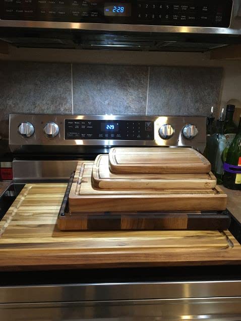 Sonder Los Angeles Highland Teak Wood Extra Large Cutting Board 23x17x1.5