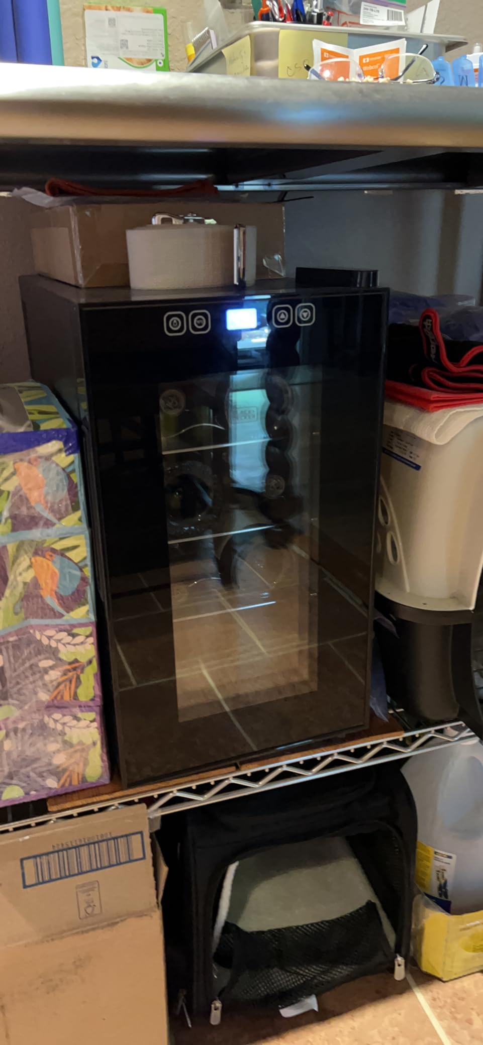 BLACK+DECKER BD60026 Wine Cellar with LED Display (8-Bottle Capacity) customer photo 2