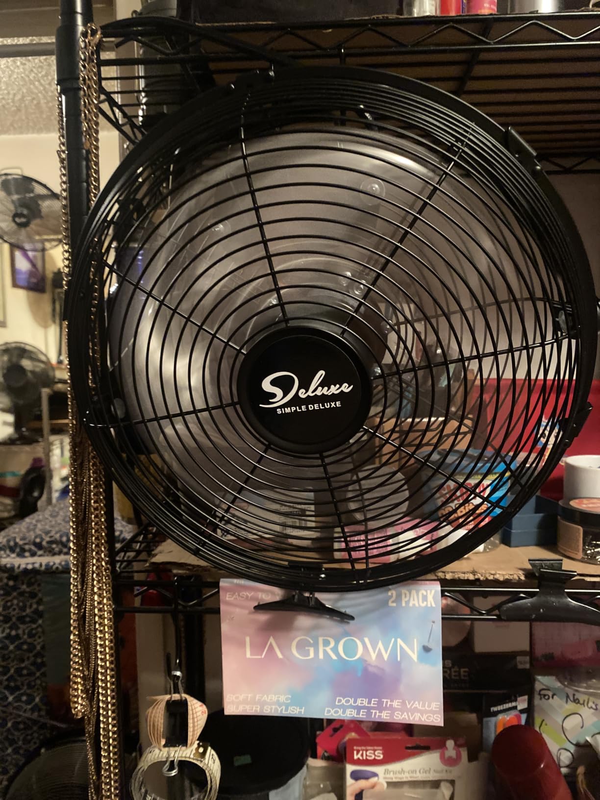 Simple Deluxe 20 Inch 3-Speed High Velocity Heavy Duty Metal Industrial Floor Fan for Warehouse, Workshop, Factory and Basement, Black, 2 Pack customer photo 1
