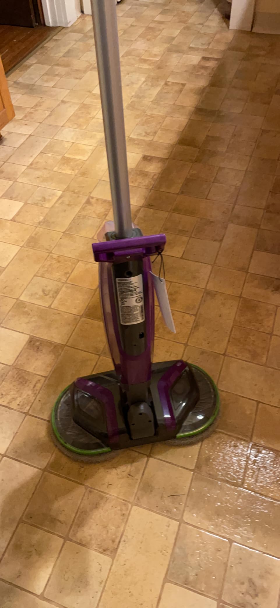 Bissell Spinwave Cordless Pet Spin Mop, 18V Electric Hard Floor Cleaner with Reusable Washable Pads, Pet Stain Removal for Sealed Wood Tile & Laminate Floors, 23157 customer photo 2
