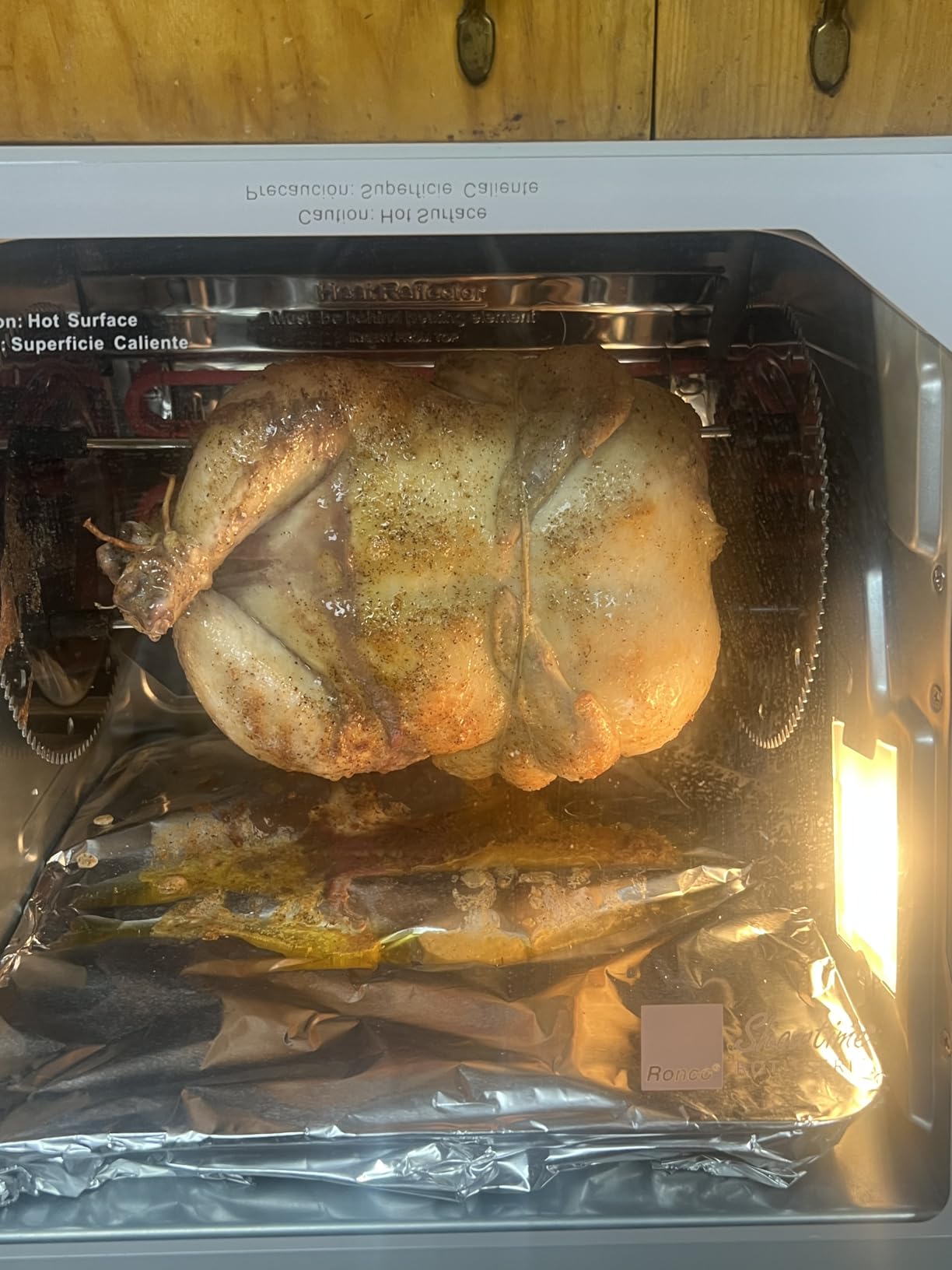 Ronco 5000 Platinum Digital Countertop Rotisserie Oven, 12-lb Capacity customer photo 1