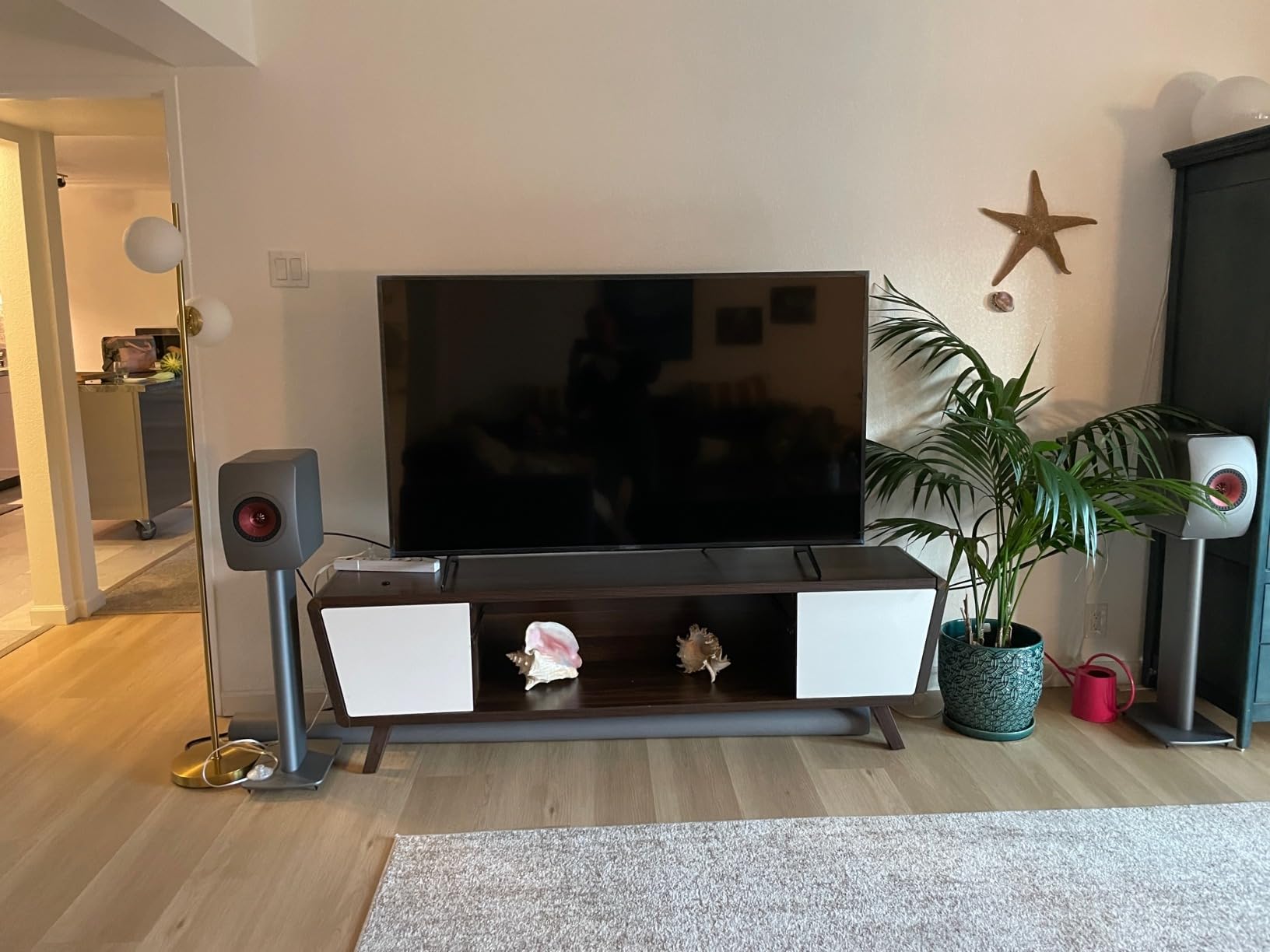 KEF LS50 Wireless II Active HiFi Bookshelf Speakers (Pair, Mineral White) | Powered Wireless Speaker System with Wi-Fi & Bluetooth Streaming, HDMI eARC, AirPlay 2, Chromecast & Uni-Q MAT Driver customer photo 1
