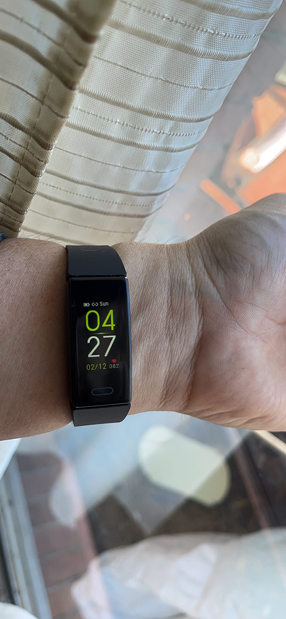 ZURURU Fitness Tracker with Blood Pressure Heart Rate Sleep Health Monitor for Men and Women, Upgraded Waterproof Activity Tracker Watch, Step Calorie Counter Pedometer Black customer photo 1
