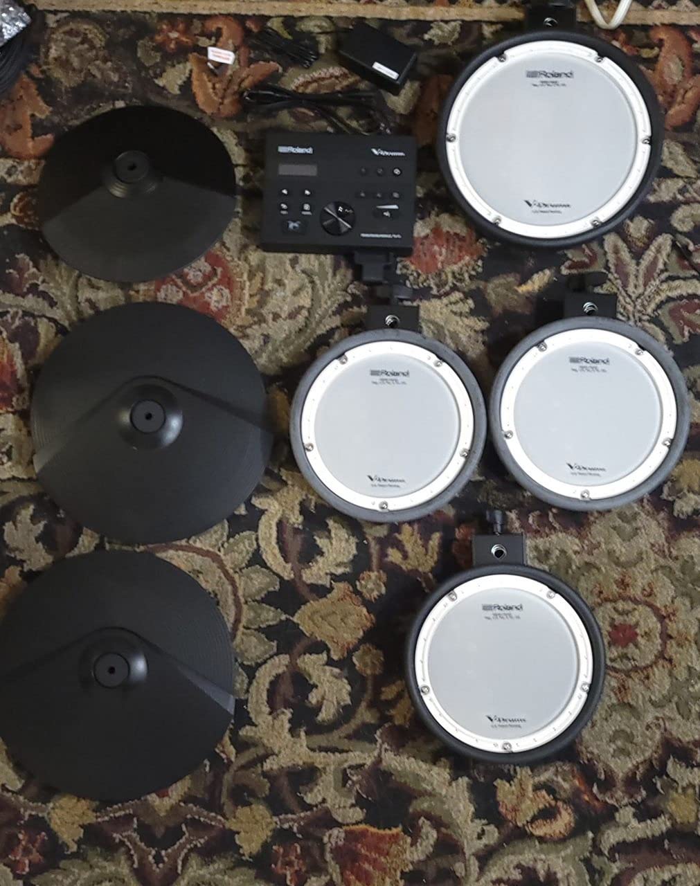 Roland TD-07KV Electronic V-Drums Kit - Legendary Dual-Ply All Mesh Head kit with superior expression and playability - Bluetooth Audio & MIDI - USB for recording audio and MIDI data - 40 FREE Melodics Lessons customer photo 2