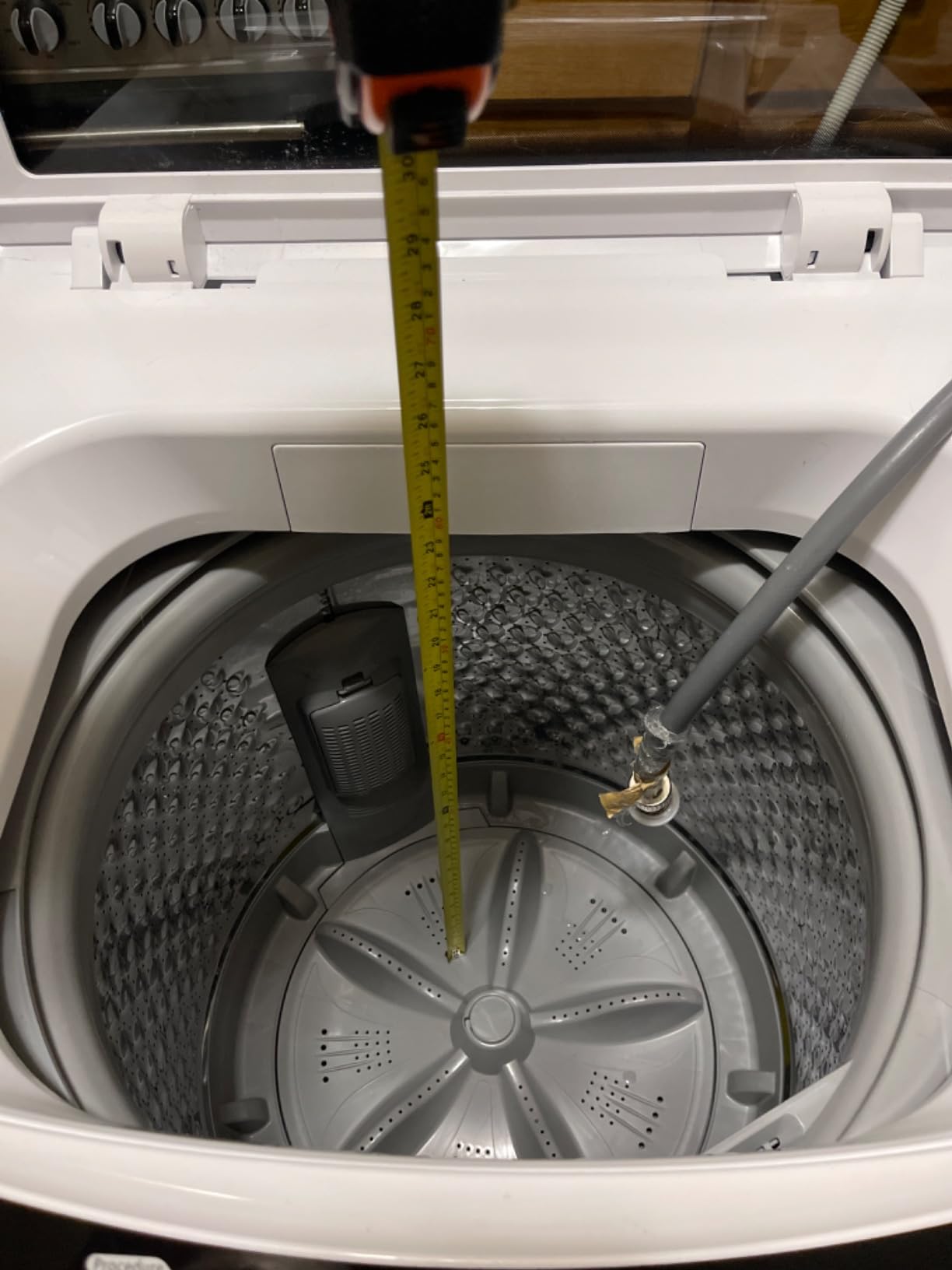 BLACK+DECKER 2.0 Cu. Ft. Portable Washer, 15.4 lb. Capacity, BPWM20W, White | 15.4 lb. Capacity Washing Machine, 6 Cycles, Quick Connect Sink Adapter and Drain Hose Included, Transparent Lid customer photo 1