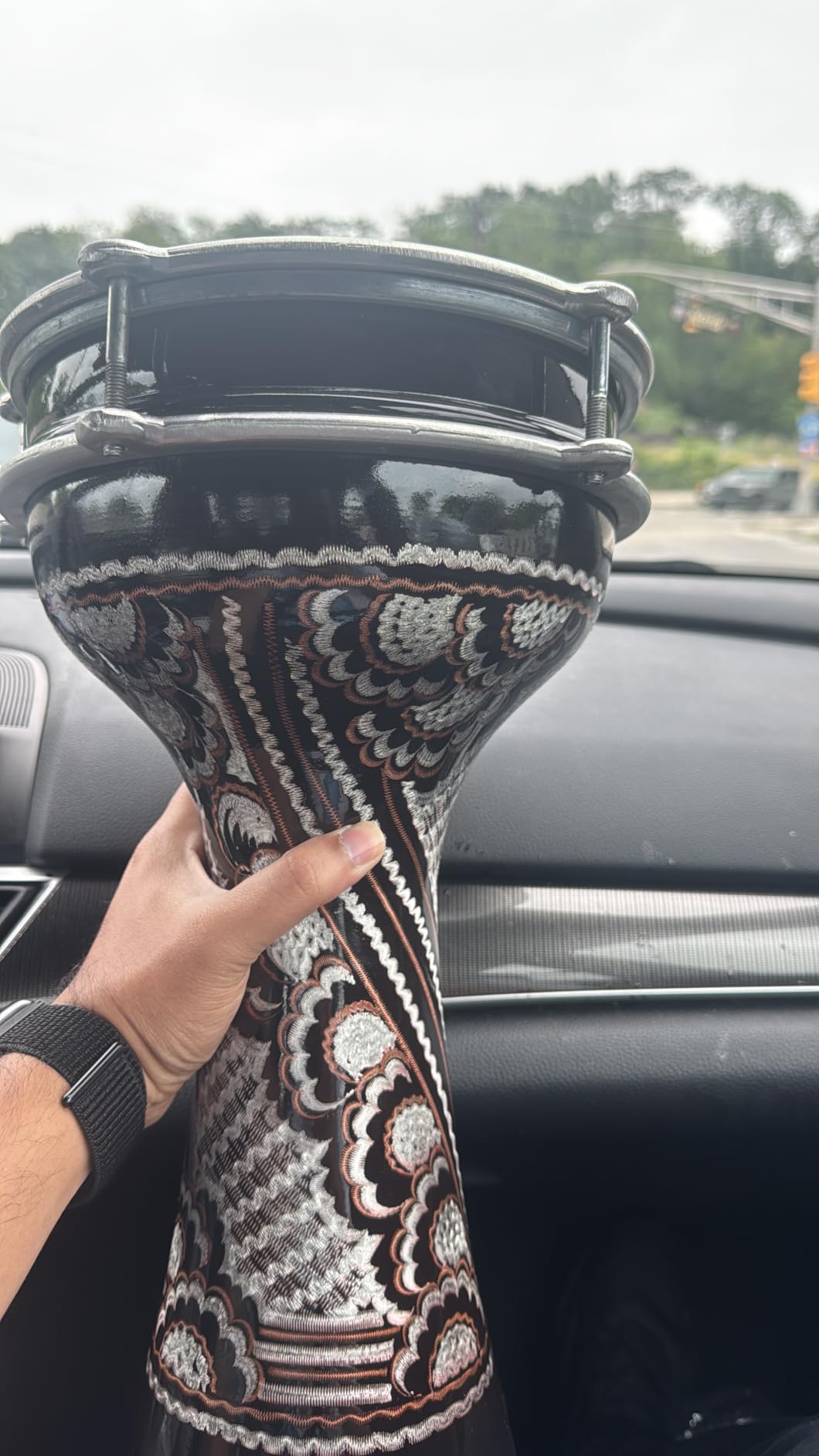 16'' Length Aluminum Darbuka, 8