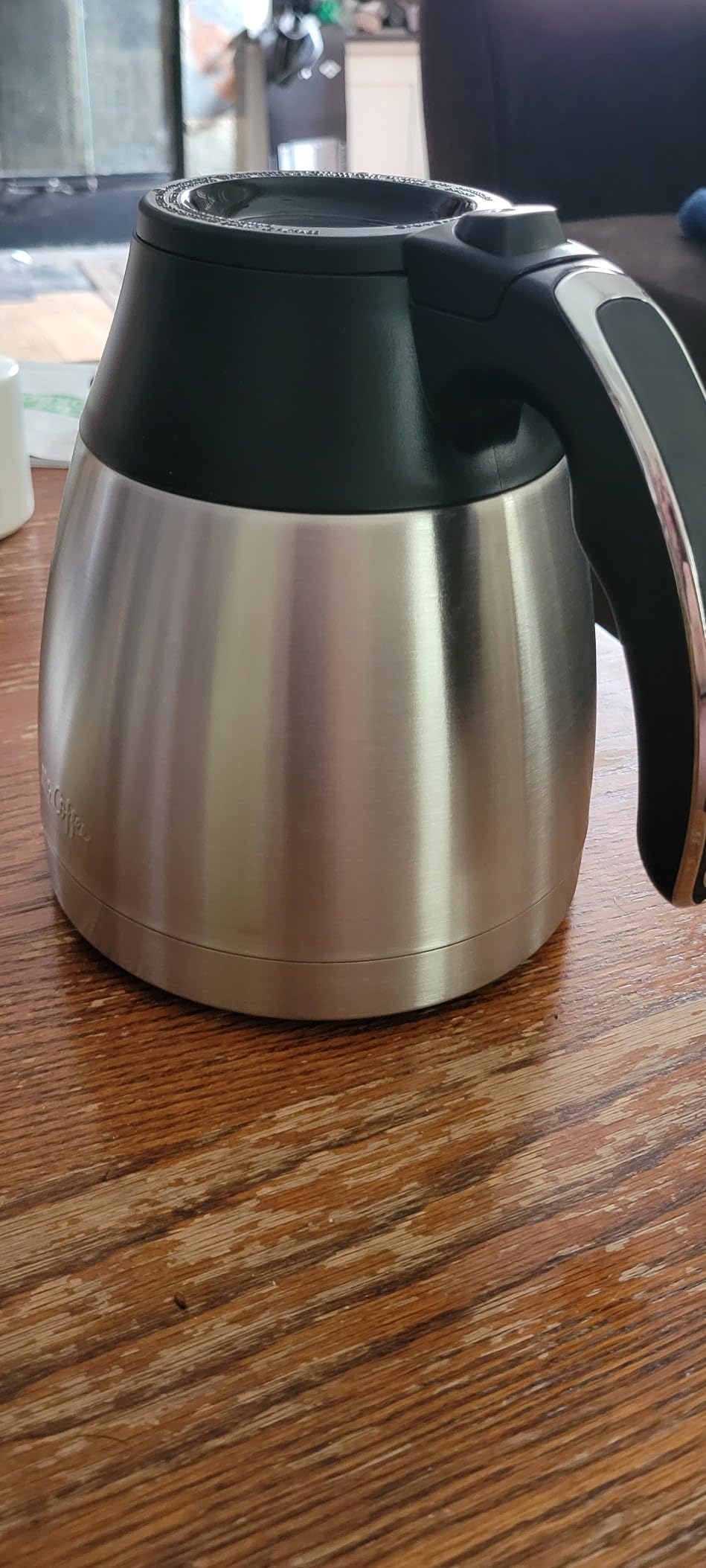 Mr. Coffee 10-Cup Programmable Coffee Maker, Insulated Thermal Carafe, Brew Strength Selection, Brew Now or Later, Stainless Steel customer photo 2