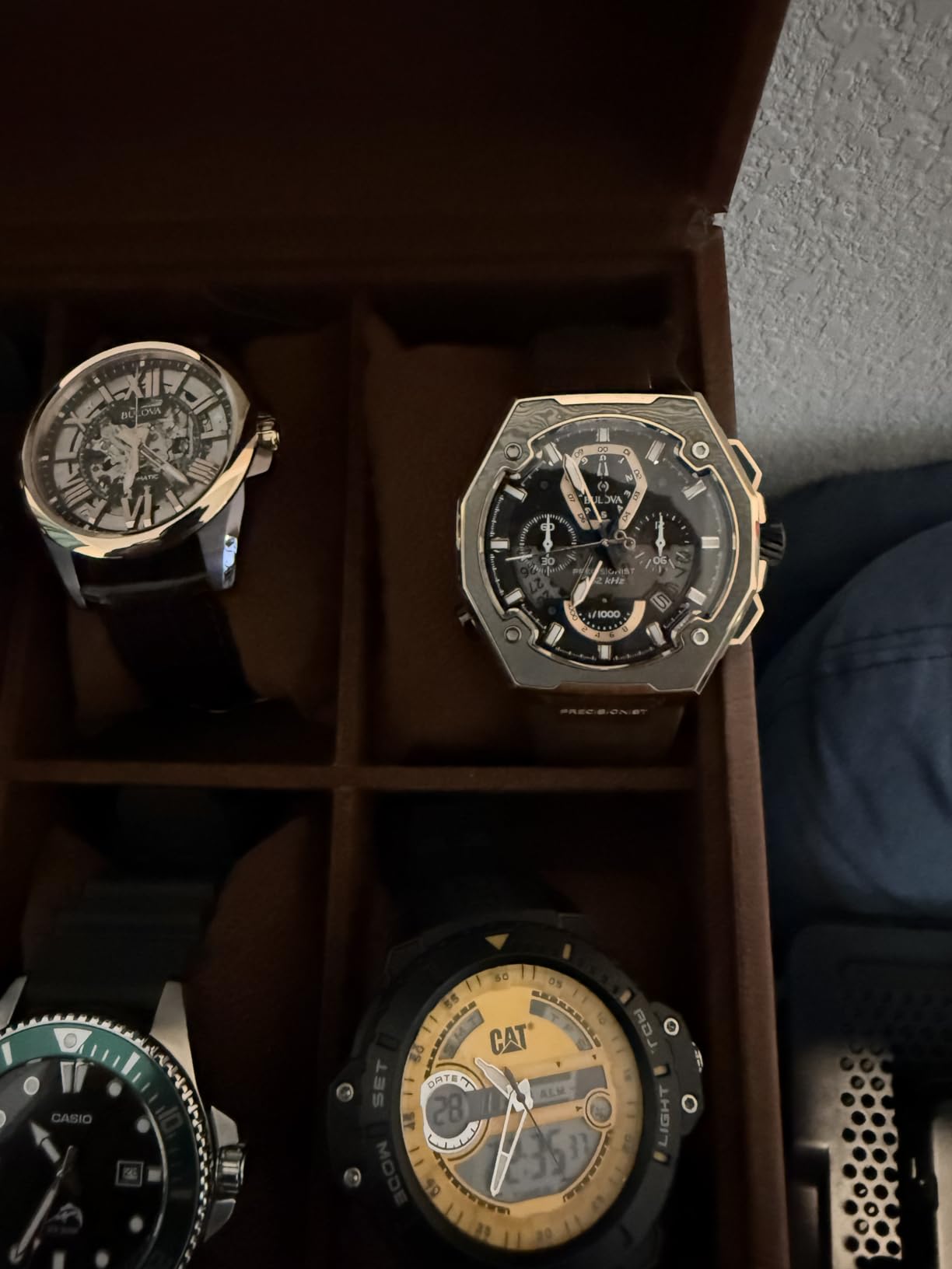 Bulova Men's Series X High Precision Quartz Chronograph Watch, Sapphire Crystal, Continuous Sweeping Second Hand customer photo 1
