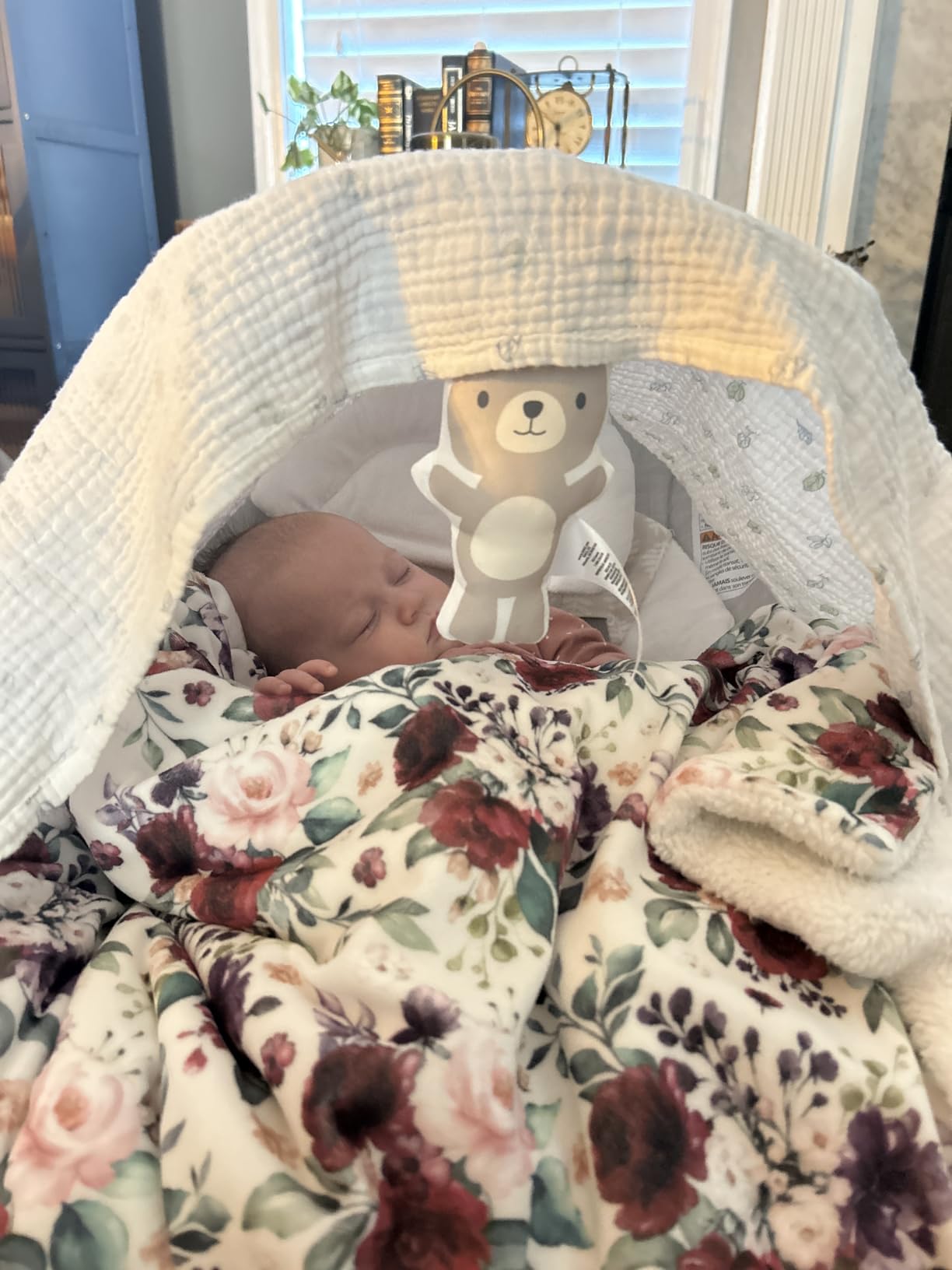Ingenuity Keep Cozy 3-in-1 Grow with Me Vibrating Baby Bouncer, Seat & Infant to Toddler Rocker, Vibrations & Toy Bar, 0-30 Months Up to 40 lbs (Weaver) customer photo 1