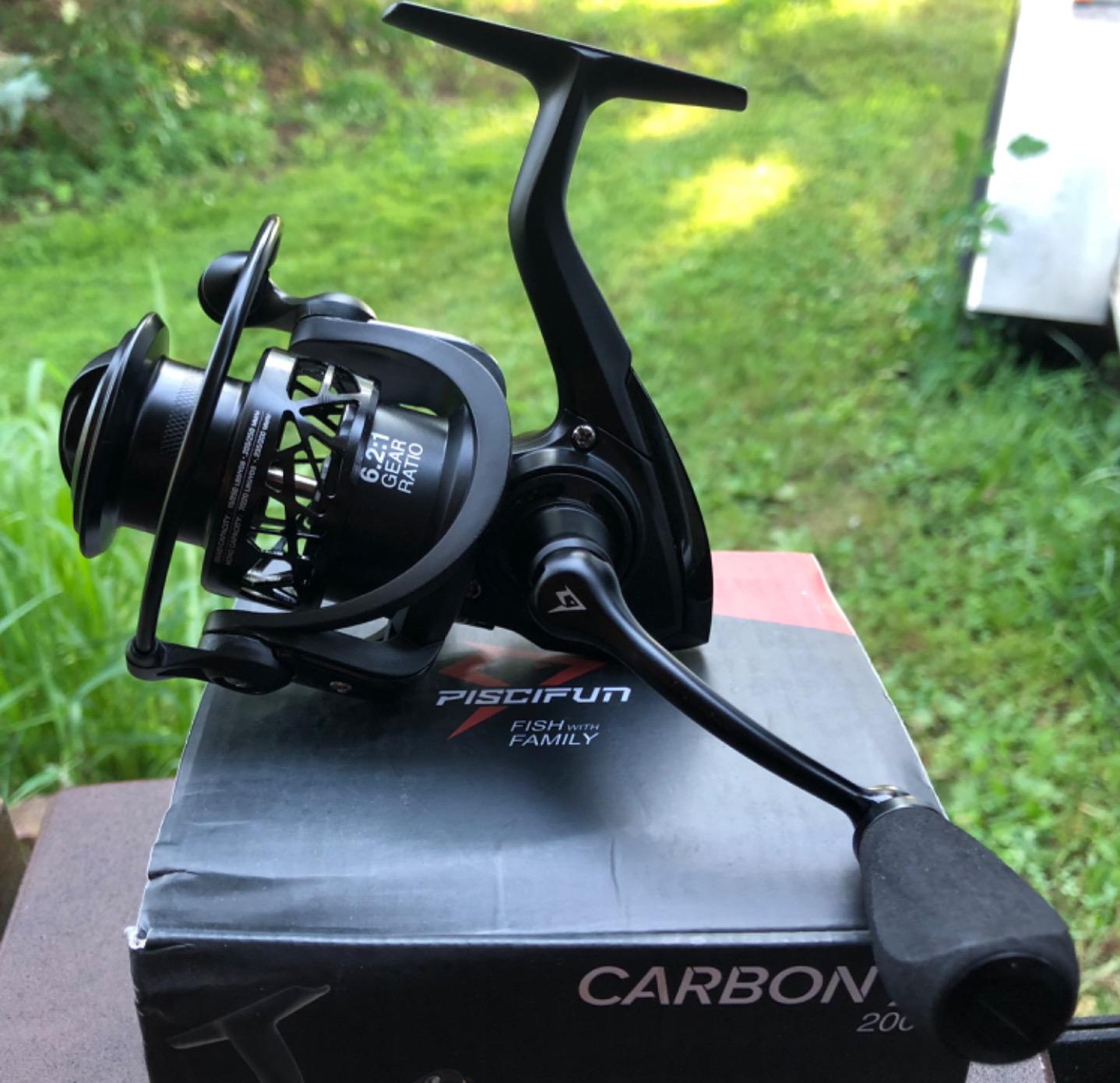 Piscifun Carbon X Ultralight Spinning Reel, Carbon Frame, 33lb Max Drag customer photo 1