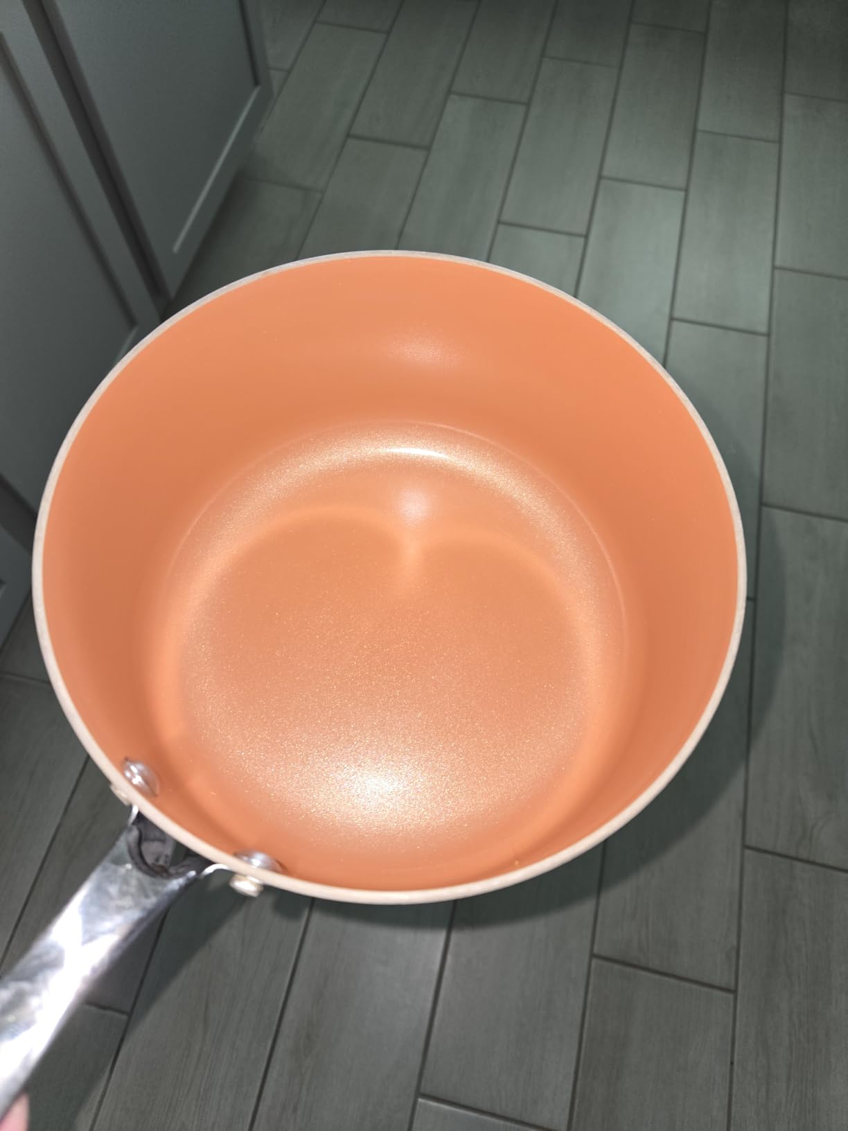 MICHELANGELO Saucepans, 2QT & 3QT Copper Saucepan Set With Non-stick Ceramic Interior For Multipurpose Use, Nonstick Saucepan With Lid, Copper Small Pots 2 Quart & 3 Quart customer photo 1
