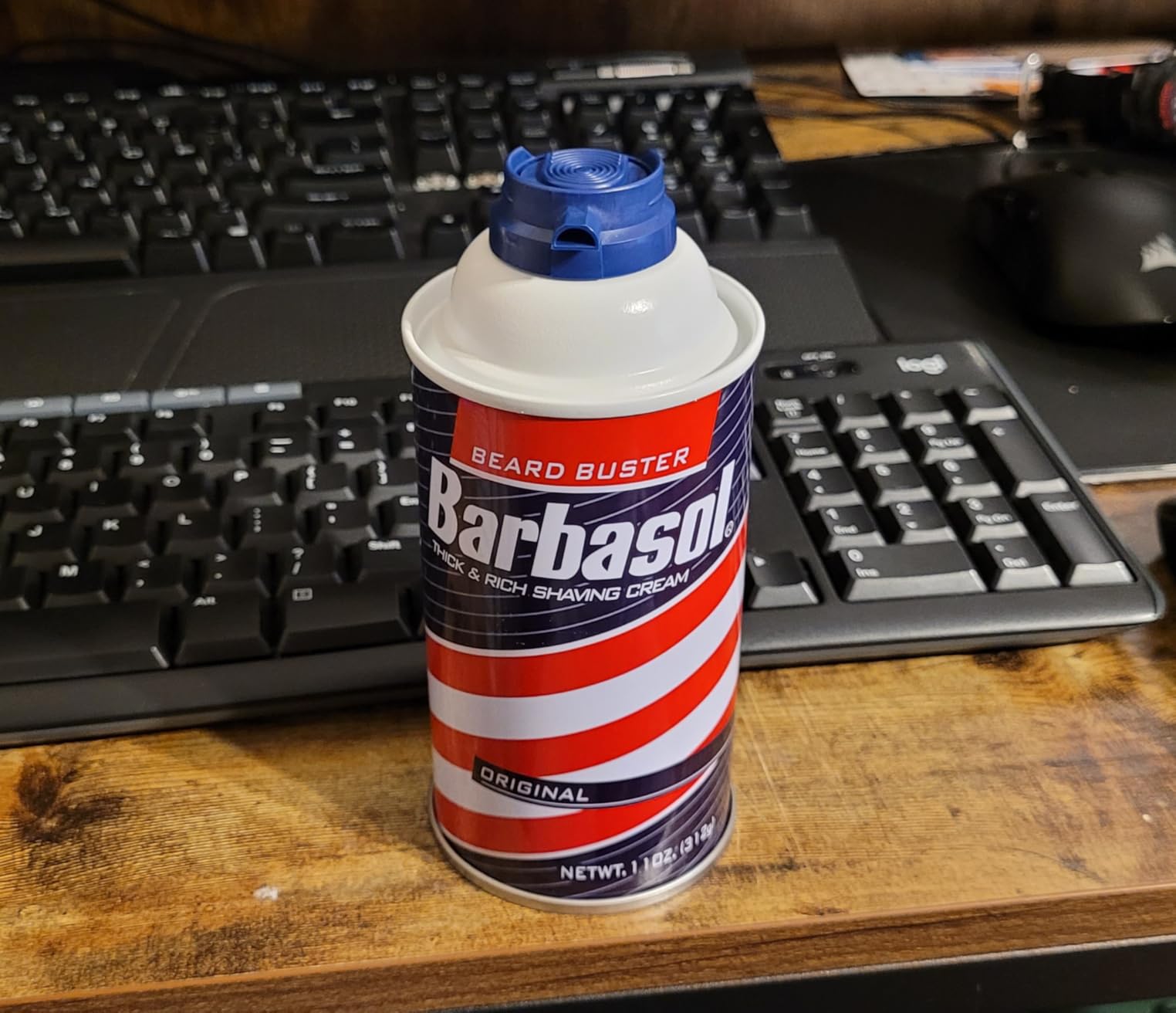 Barbasol Diversion Safe Stash Can with Food Grade Smell Proof Bag with Hidden Compartment for Keys, Cash and Valuables-Steel Material customer photo 1