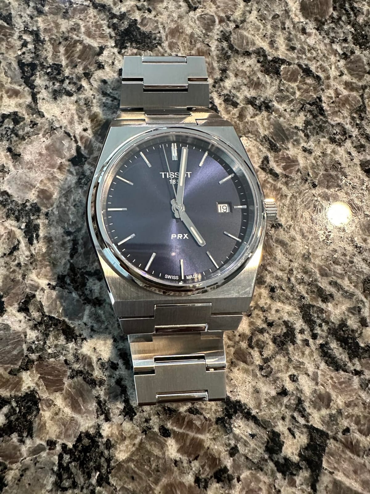 Tissot Men's PRX 316L Stainless Steel Case Dress Watch Grey T1374101104100 customer photo 1