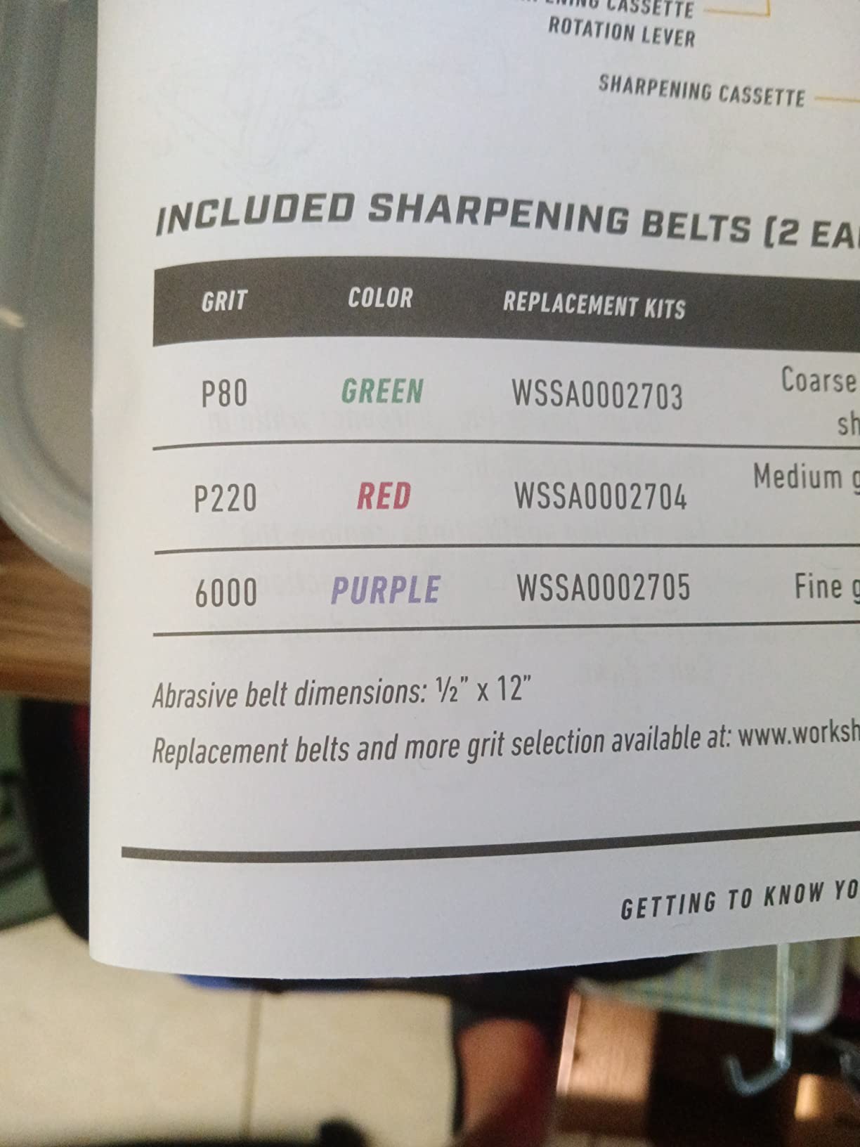 Work Sharp MK2 Electric Knife Sharpener - Adjustable 2-Speed Sharpening System customer photo 1