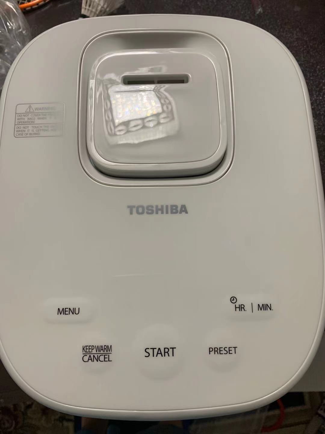 TOSHIBA Rice Cooker Induction Heating, Low Carb Low Sugar Digital Steamer, 5.5 Cups Uncooked Japanese Rice Cooker, 8 Cooking Functions, 24H Timer & Auto Keep Warm customer photo 2