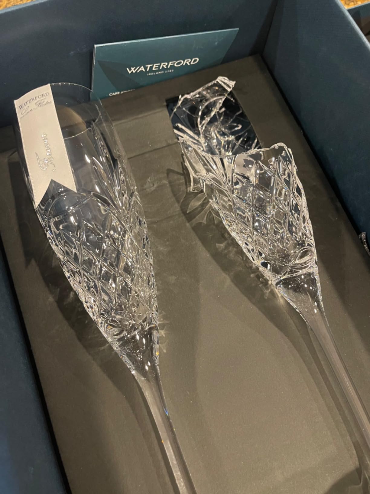 Waterford Love Forever Toasting Flute Pair customer photo 2