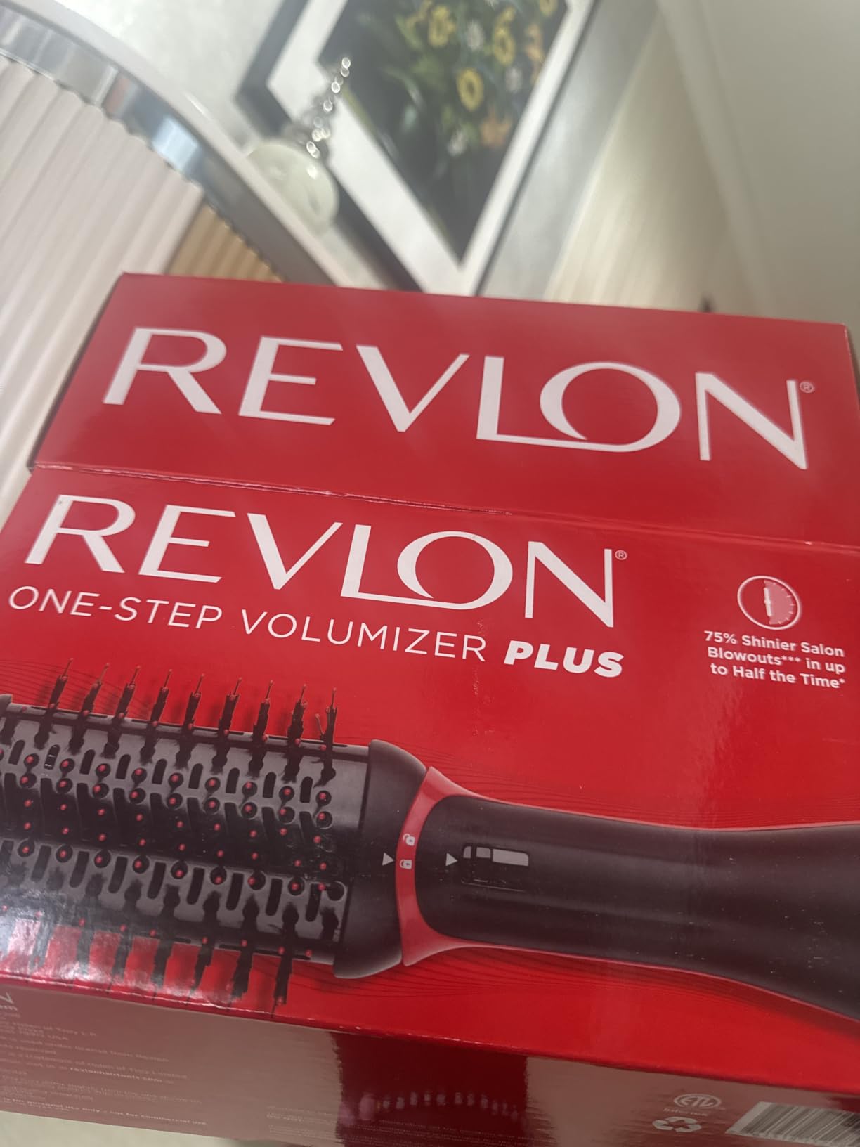 REVLON One-Step Volumizer Plus Hair Dryer and Styler | More Volume, Less Damage, and More Styling Control for Easy and Fast Salon-Style Blowouts, Plus Travel Friendly (Black) customer photo 2