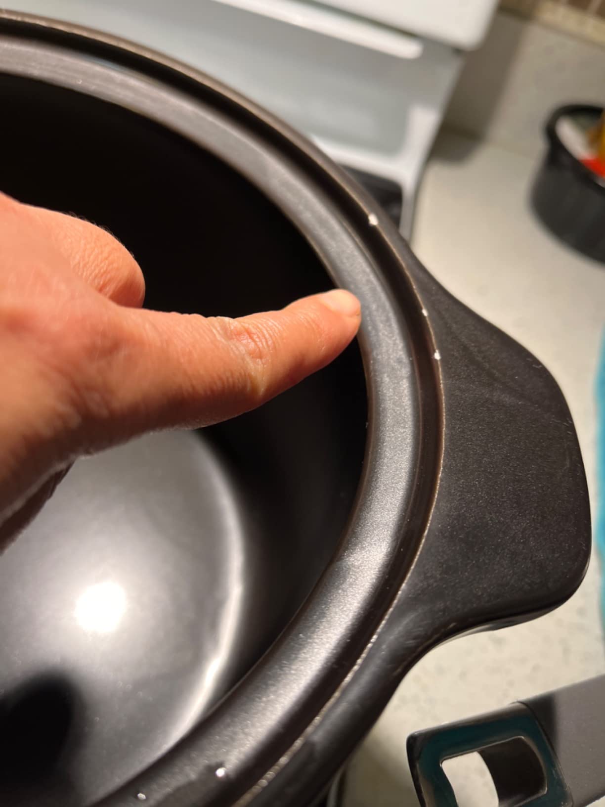 Heavy Duty Claypot - Replaces both a dutch oven and stock pot (4.5 Quart) customer photo 2