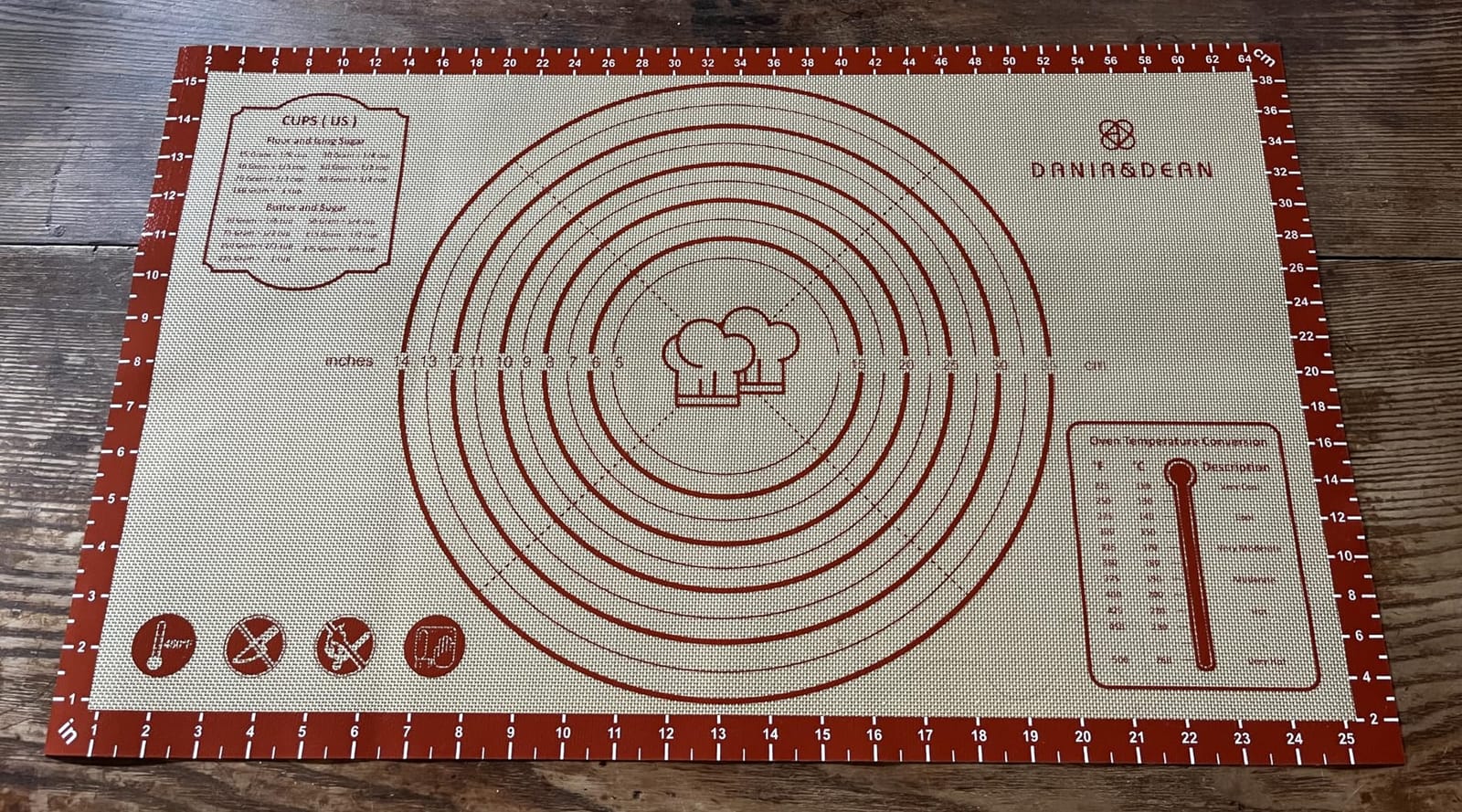 26x16 Inch Extra Thick Silicone Baking Mat with Measurements, Non-slip and Reusable - For Cookies, Bread, Pastry customer photo 2