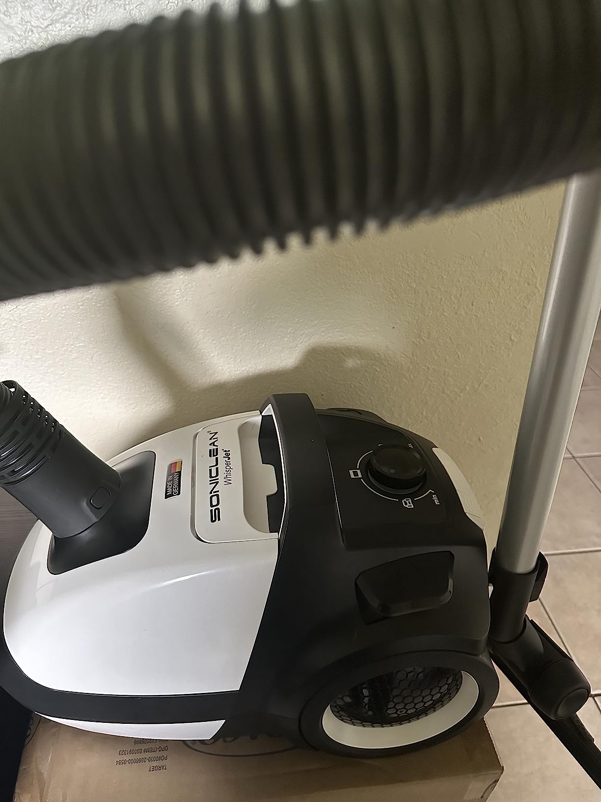 Soniclean WhisperJet C2 Canister Vacuum Cleaner - Ultra-Quiet Operation - U15 ULPA Filtration - Designed in Germany customer photo 1