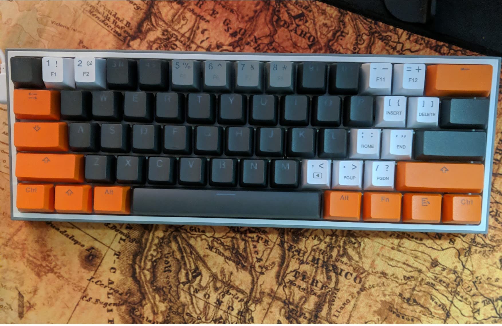 Redragon K617 Wired 60% Compact Hot-Swap RGB Gaming Mechanical Keyboard | 61 Keys Design for More Room to Aim, Swap-Ready Socket for Mod, Vibrant 20-Mode Lighting Hype Vibing, Pro Software Supported customer photo 1