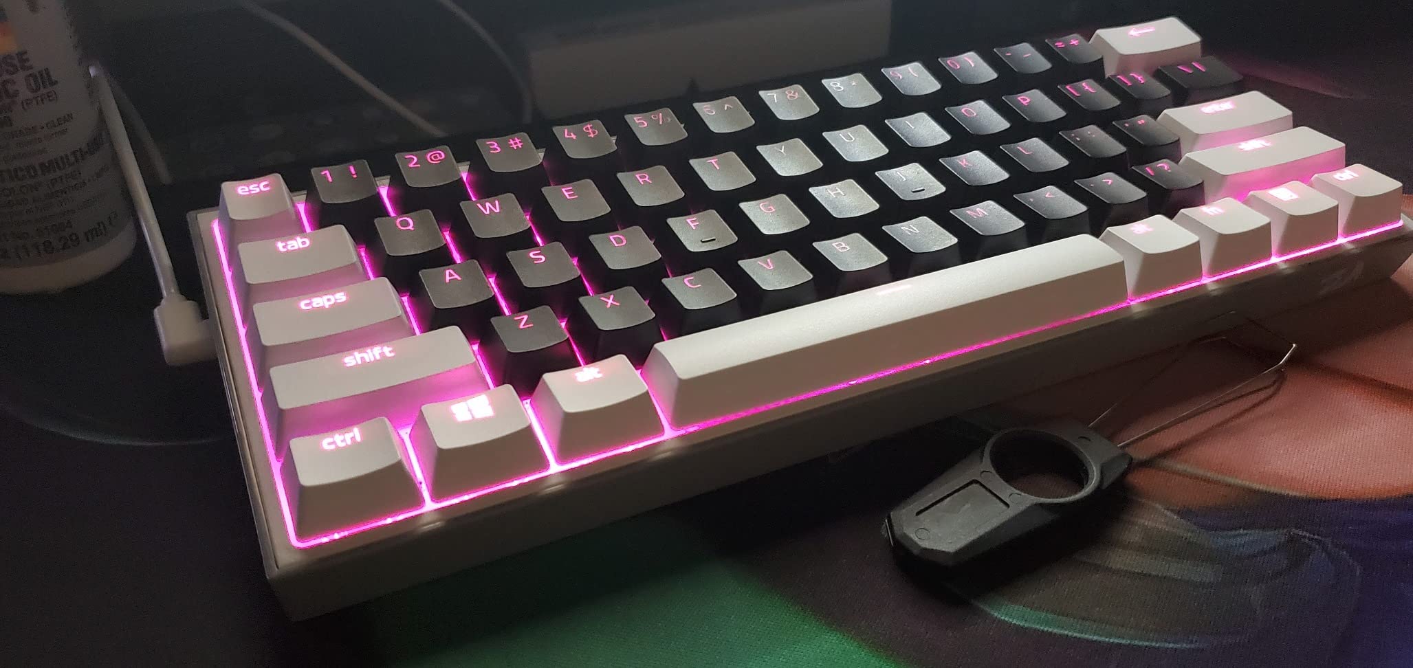 Redragon K617 Wired 60% Compact Hot-Swap RGB Gaming Mechanical Keyboard | 61 Keys Design for More Room to Aim, Swap-Ready Socket for Mod, Vibrant 20-Mode Lighting Hype Vibing, Pro Software Supported customer photo 2
