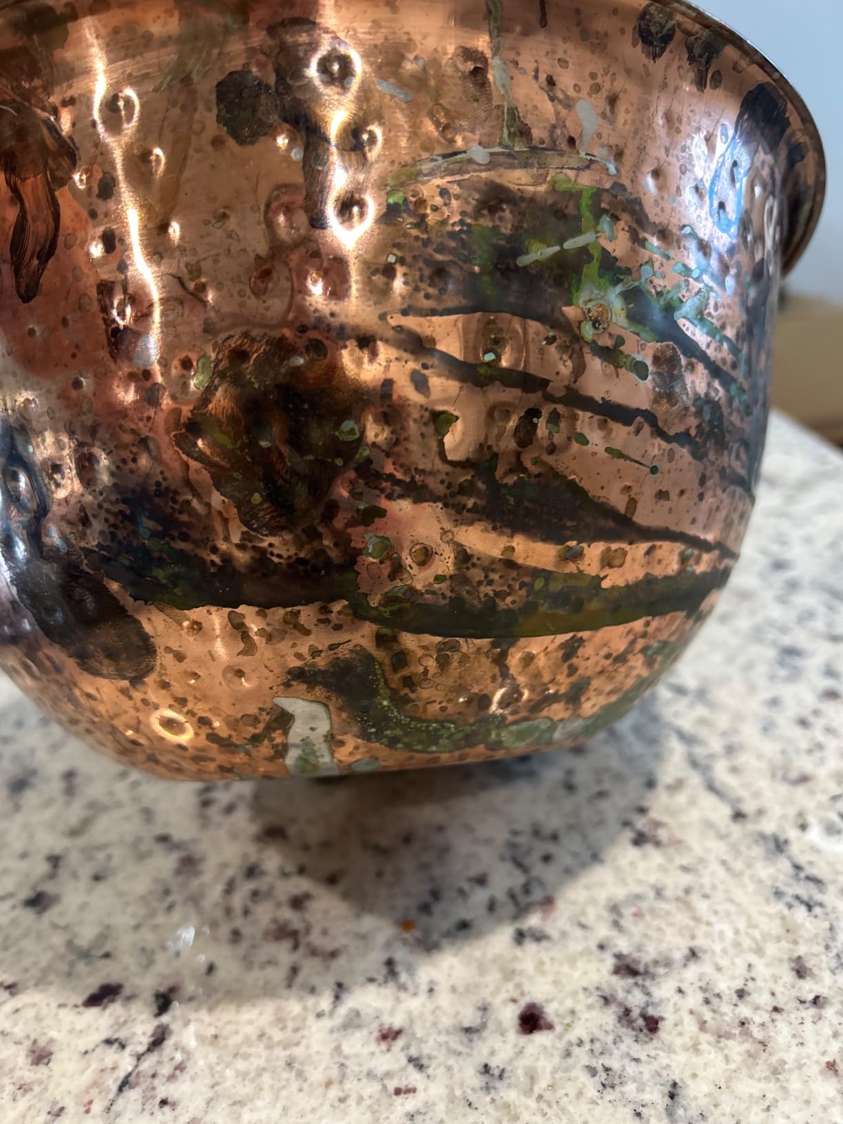 Red Co. Set of 3 Stainless Steel Nesting Mix and Serve Bowls, 5, 3, and 1.5 Qt. - Hammered Copper Finish customer photo 2