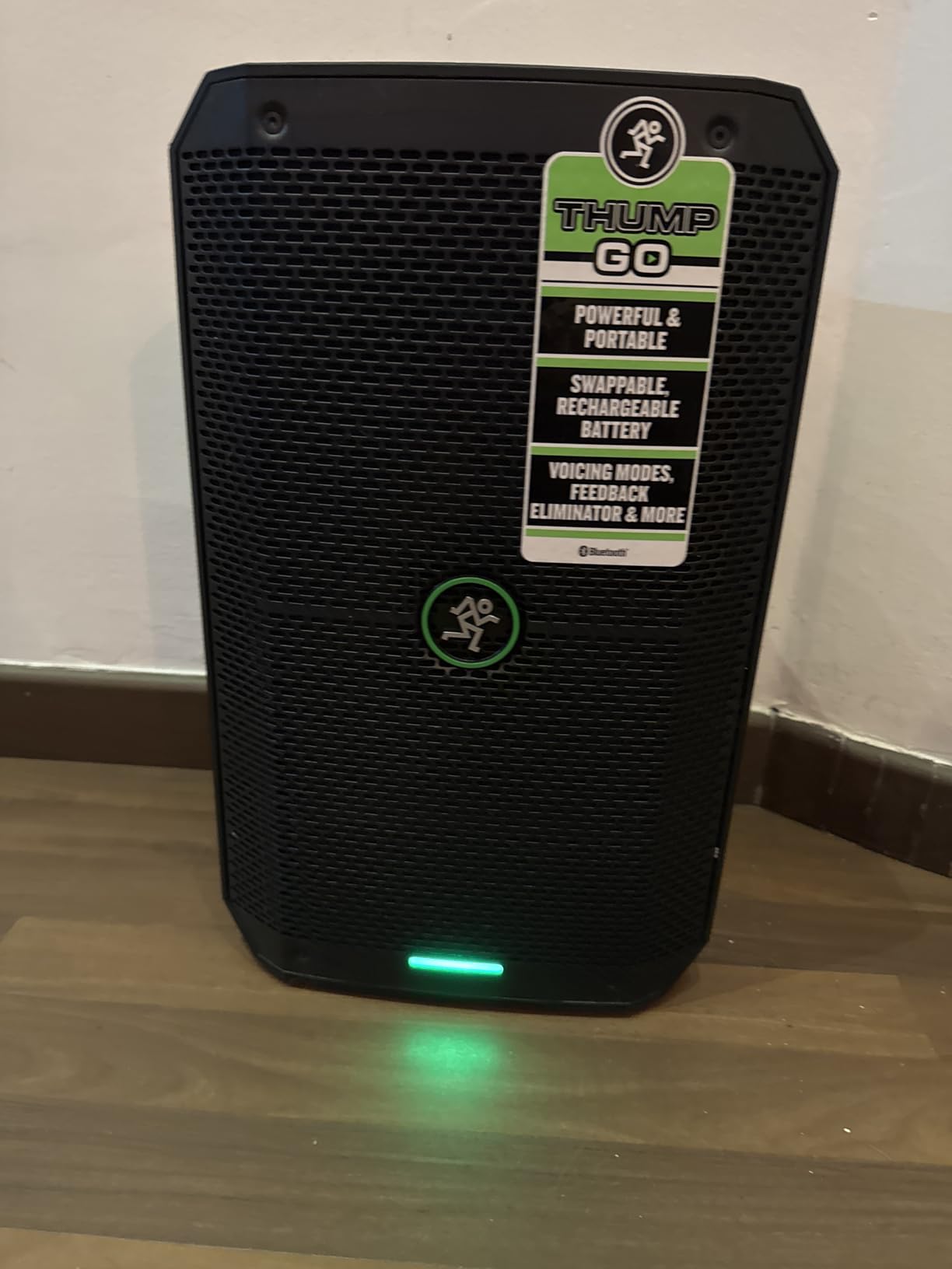 Mackie Thump GO 8-Inch Portable Battery-Powered Loudspeaker | 200W battery-powered speaker with Bluetooth and 2-channel mixer for musicians, DJs and outdoor events customer photo 2