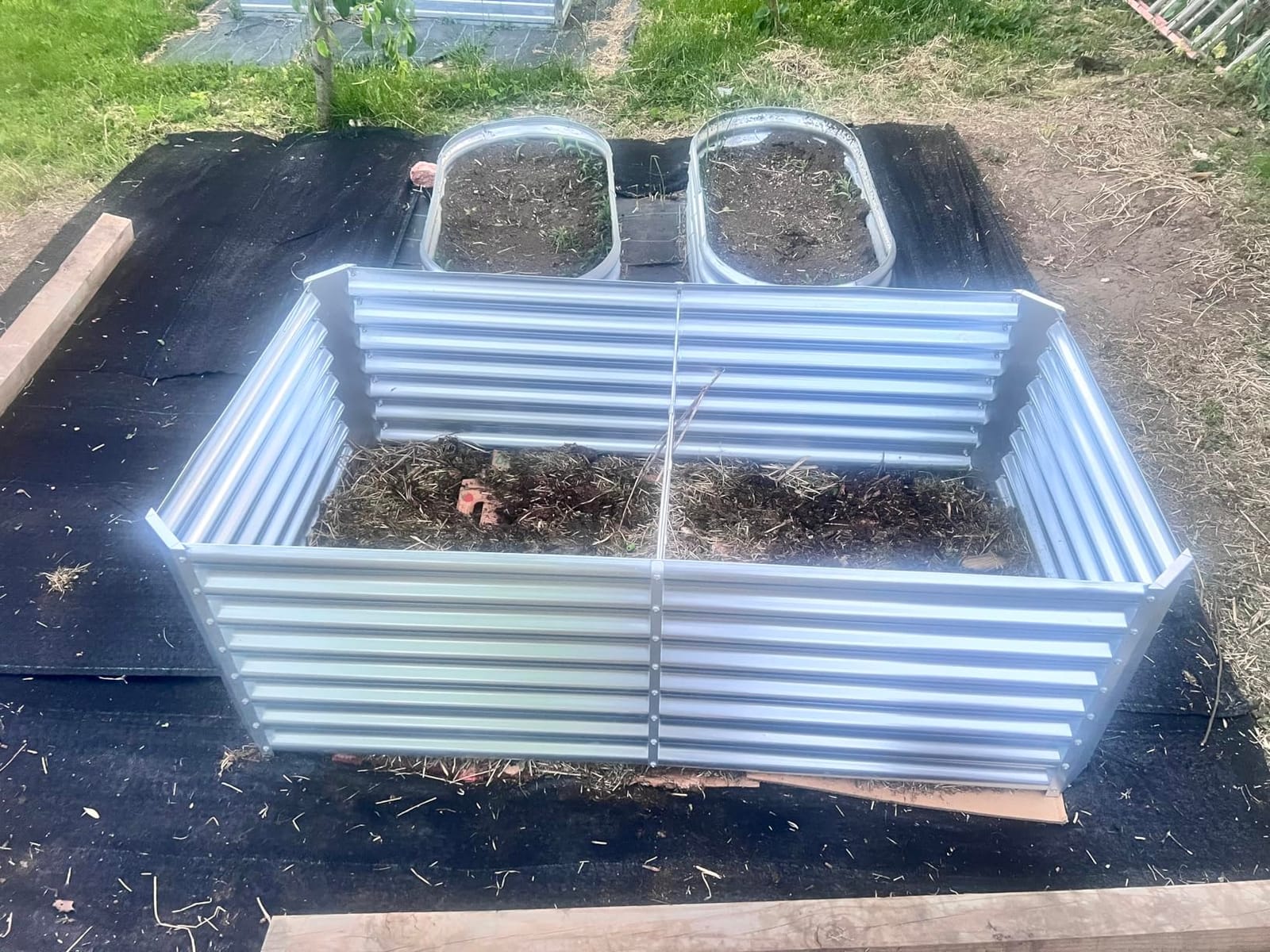 Land Guard 8x4x2 ft Galvanized Raised Garden Bed Kit, Galvanized Planter Raised Garden Boxes Outdoor, Large Metal Raised Garden Beds for Vegetables customer photo 1