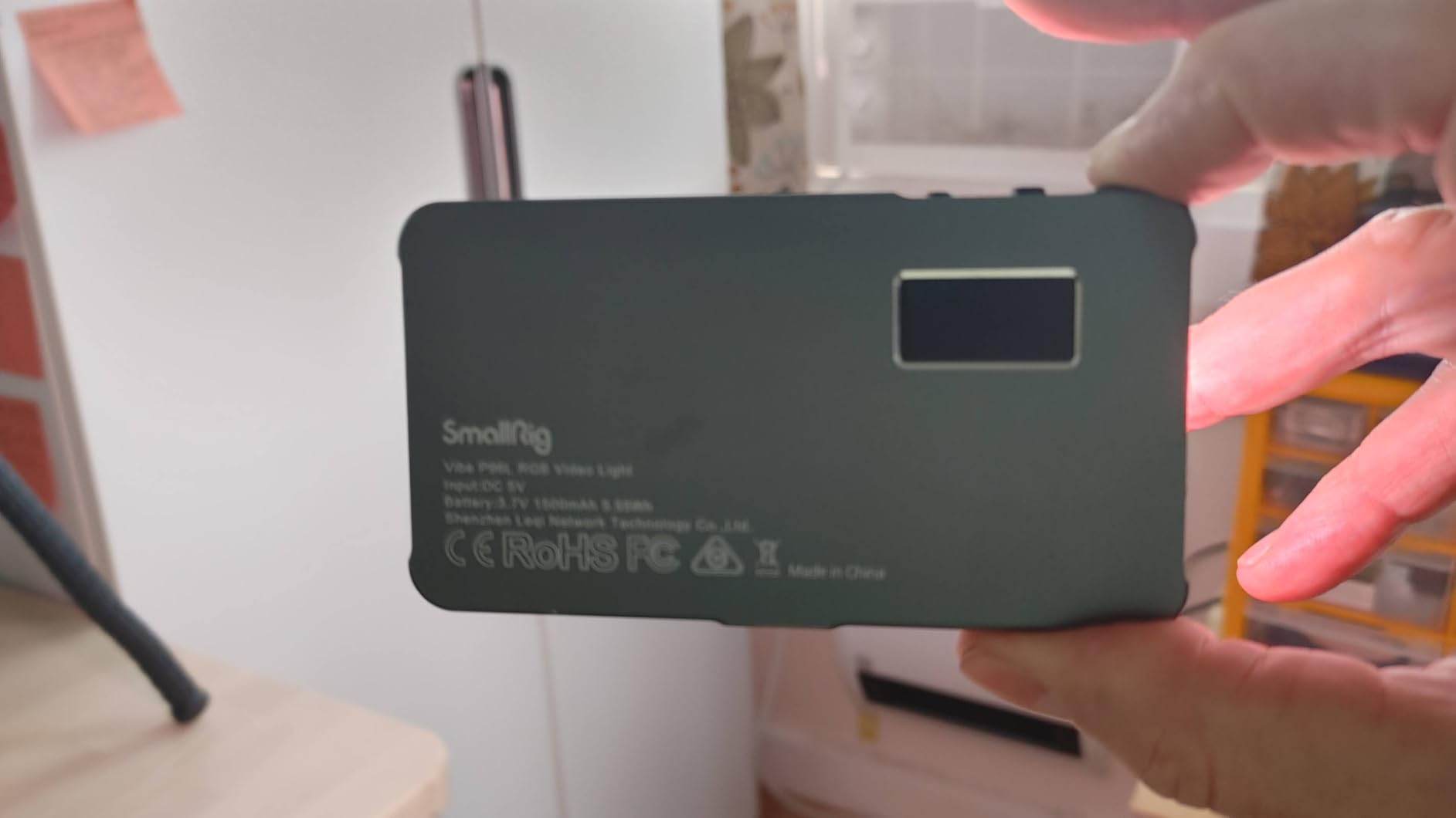 SmallRig P96L RGB Video Light, Portable Metal LED Camera Light, 2500-8000K customer photo 1